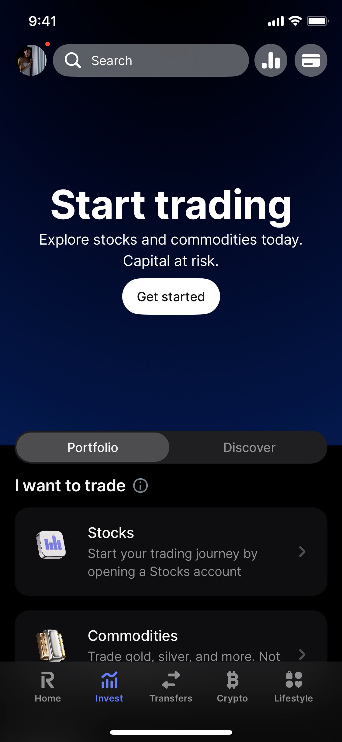 Revolut iOS screen 525