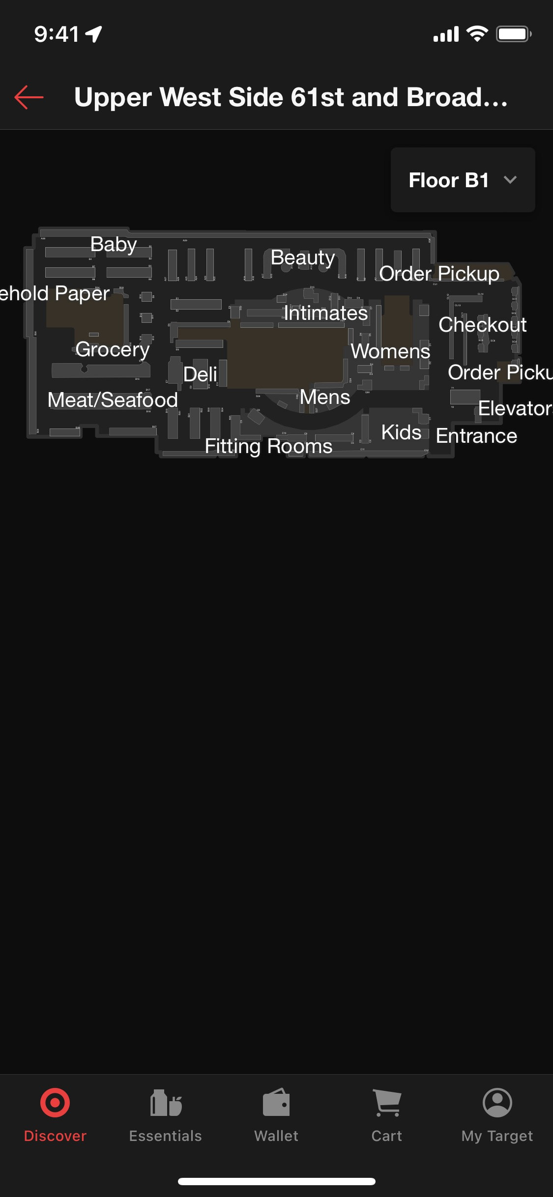Target iOS screen 313