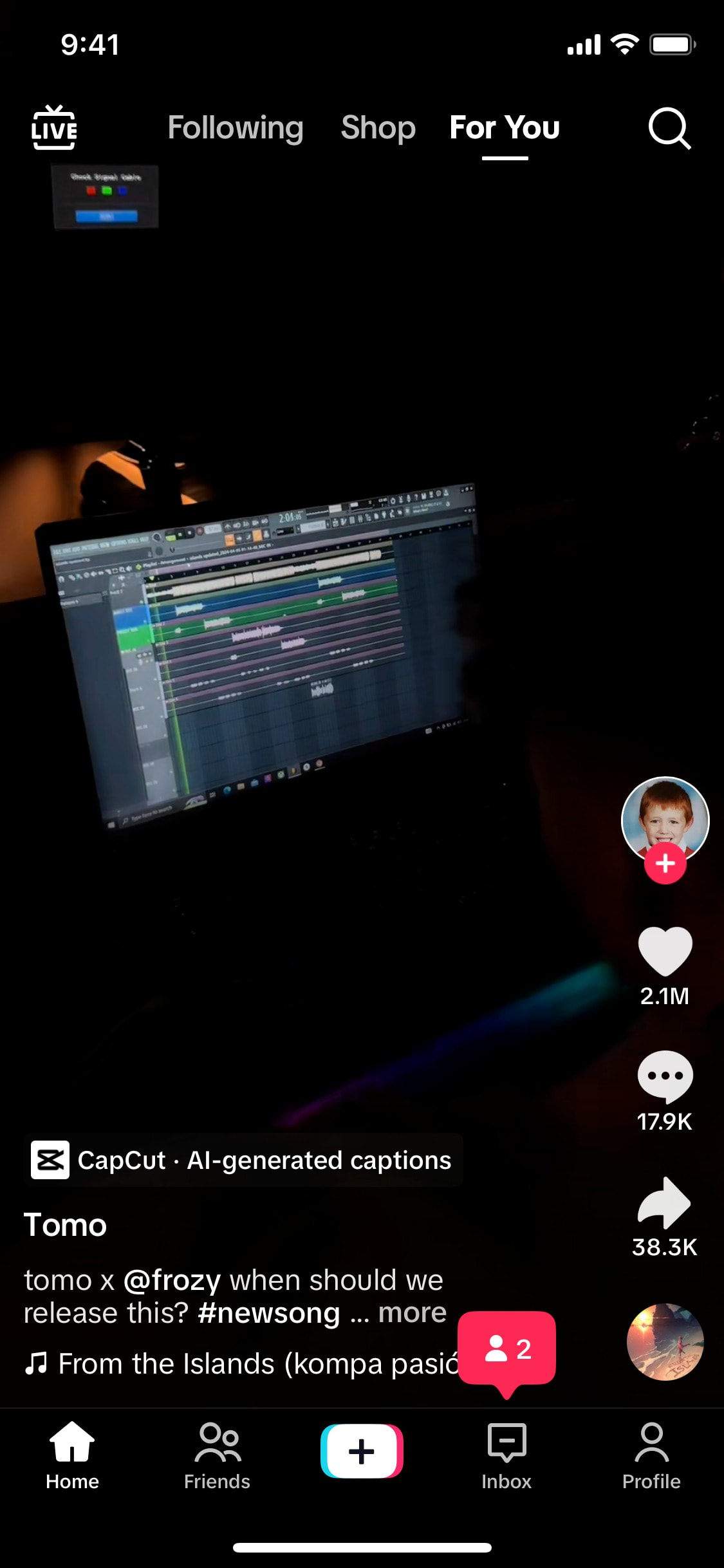 TikTok iOS screen 531