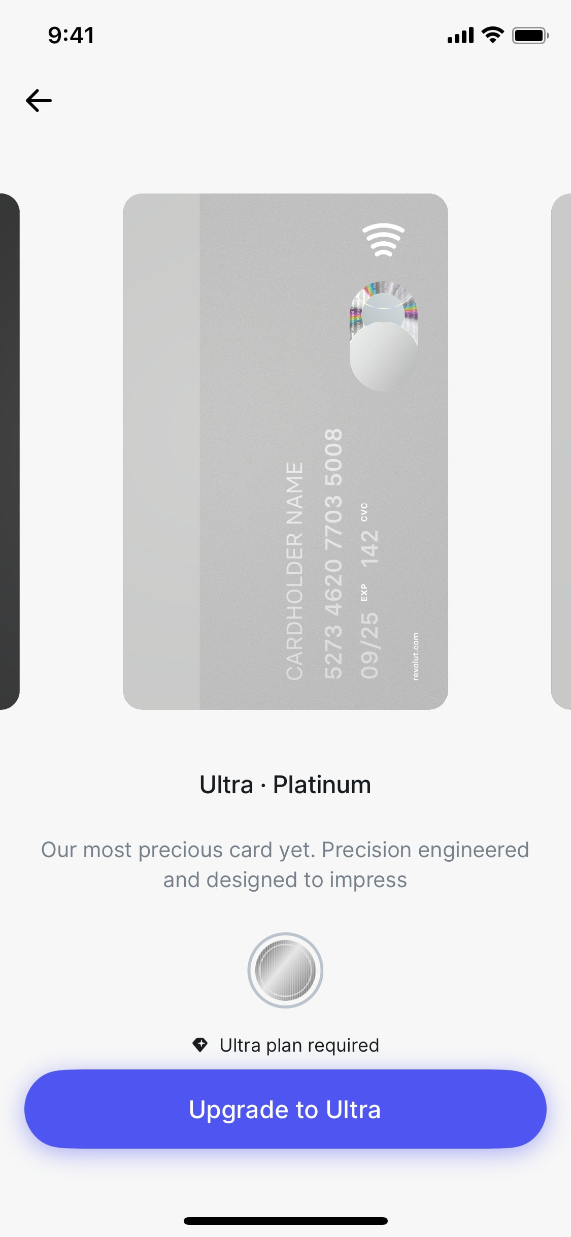 Revolut iOS screen 128
