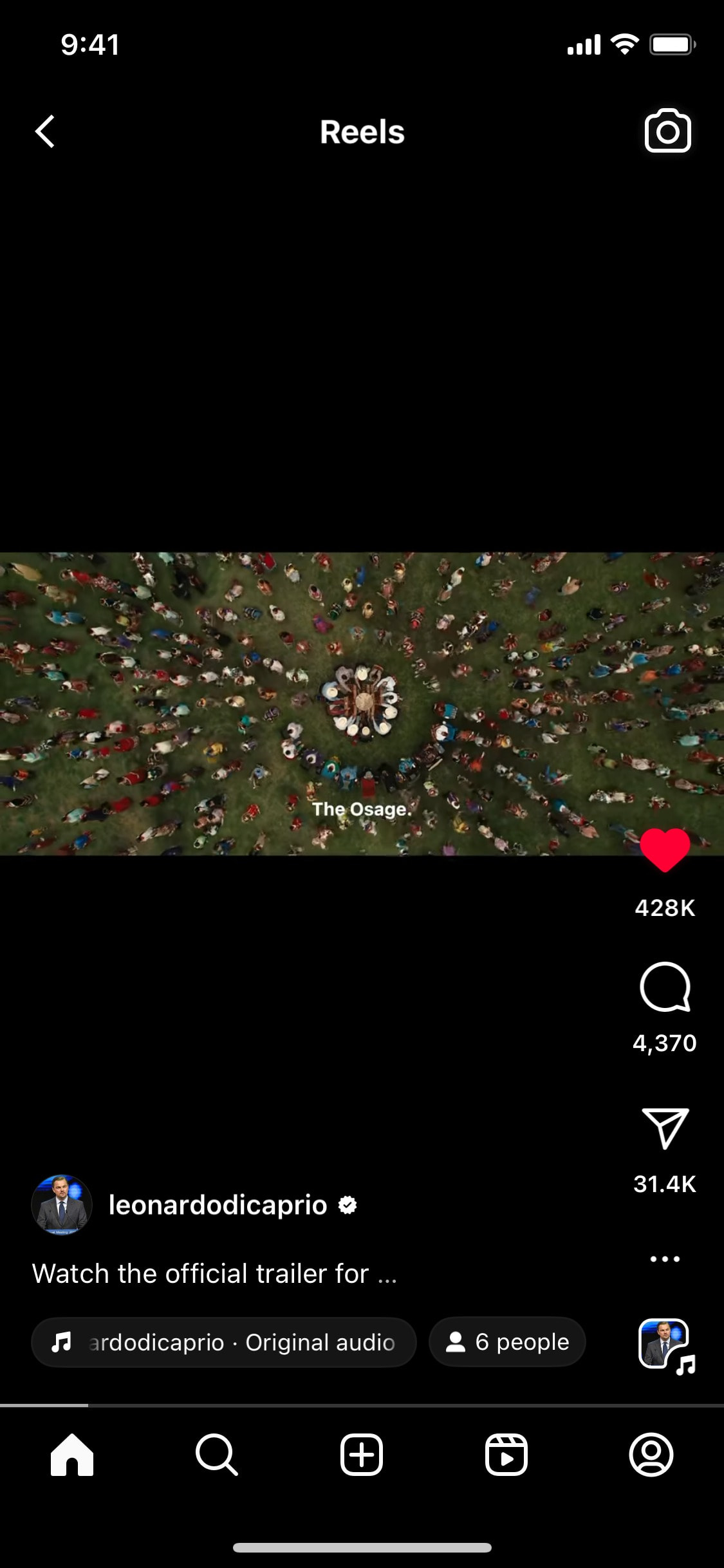 Instagram iOS screen 1004