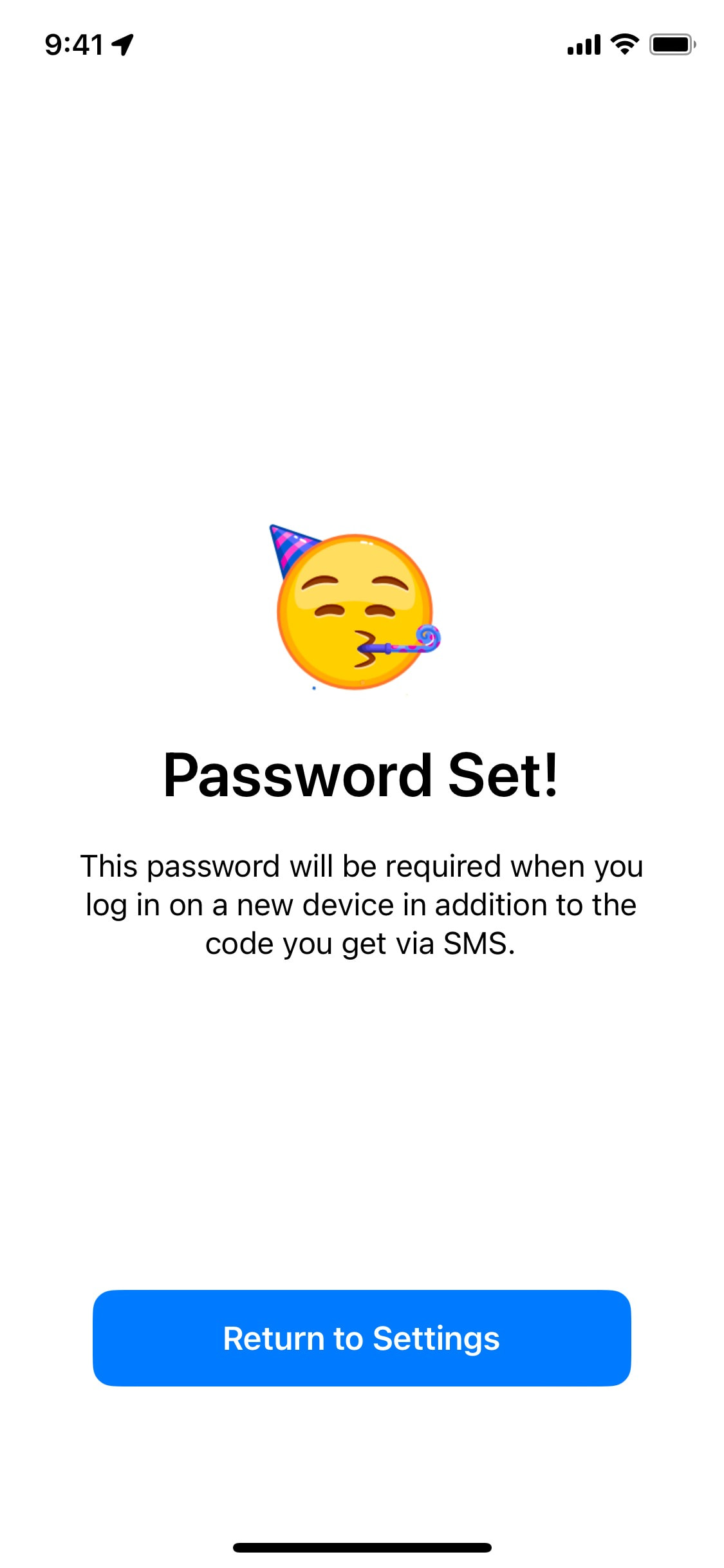 Telegram iOS screen 437
