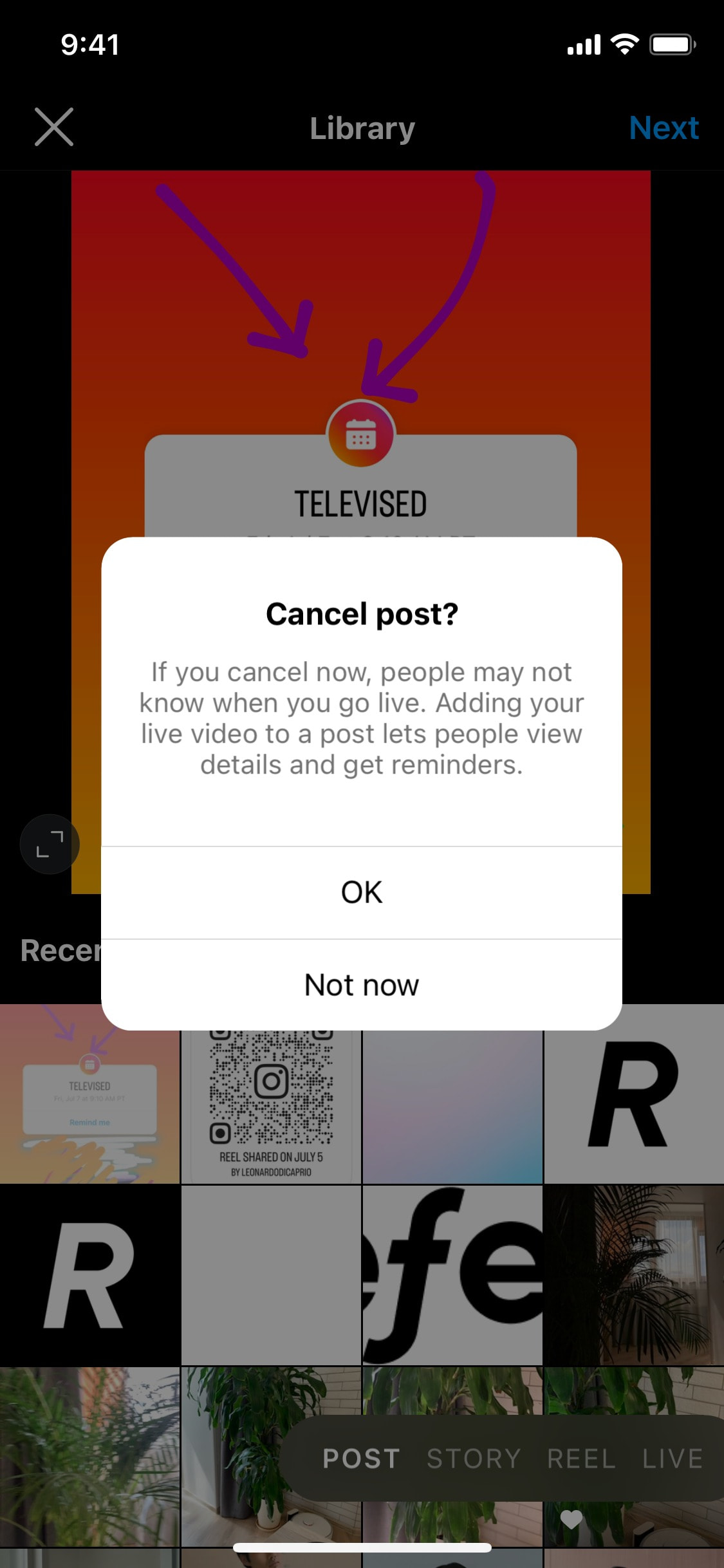 Instagram iOS screen 255