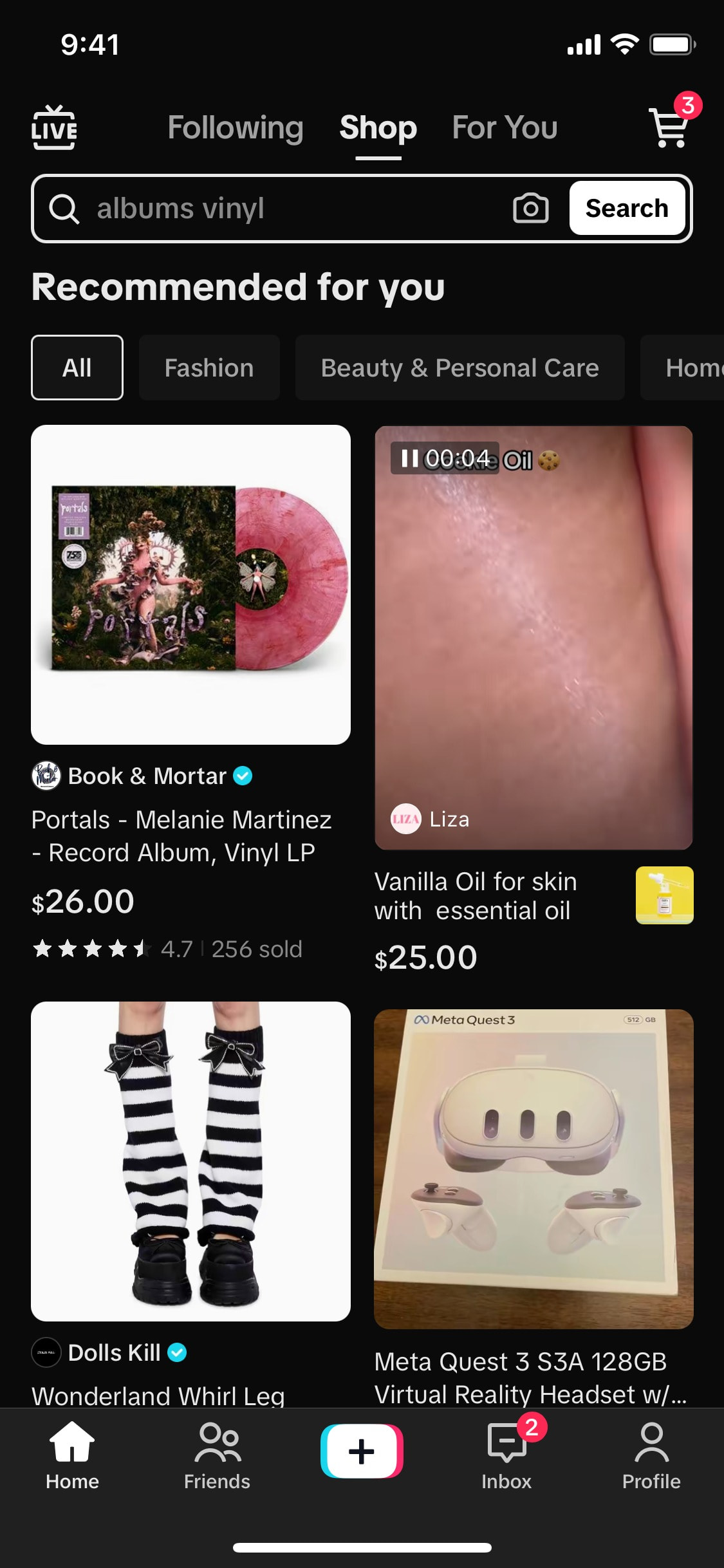 TikTok iOS screen 674
