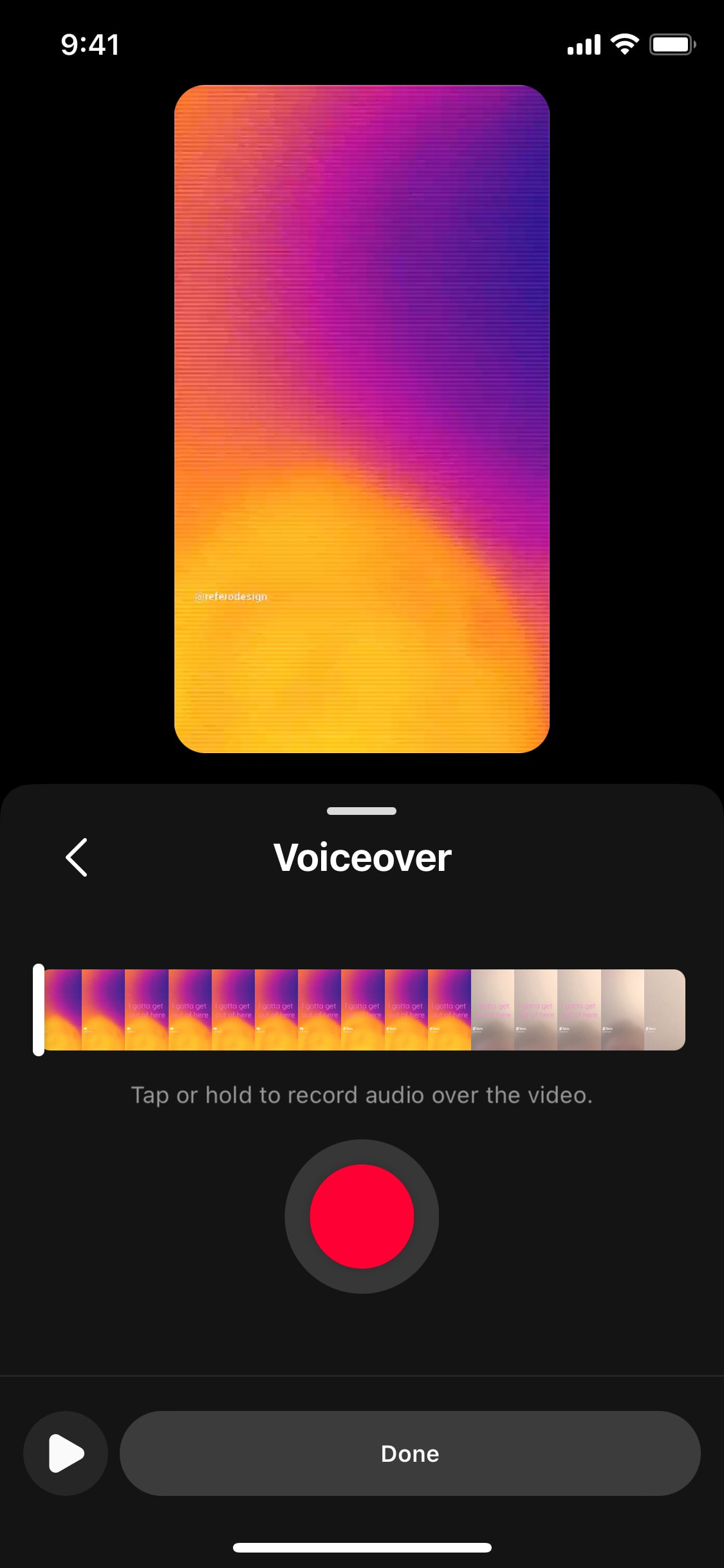 Instagram iOS screen 561