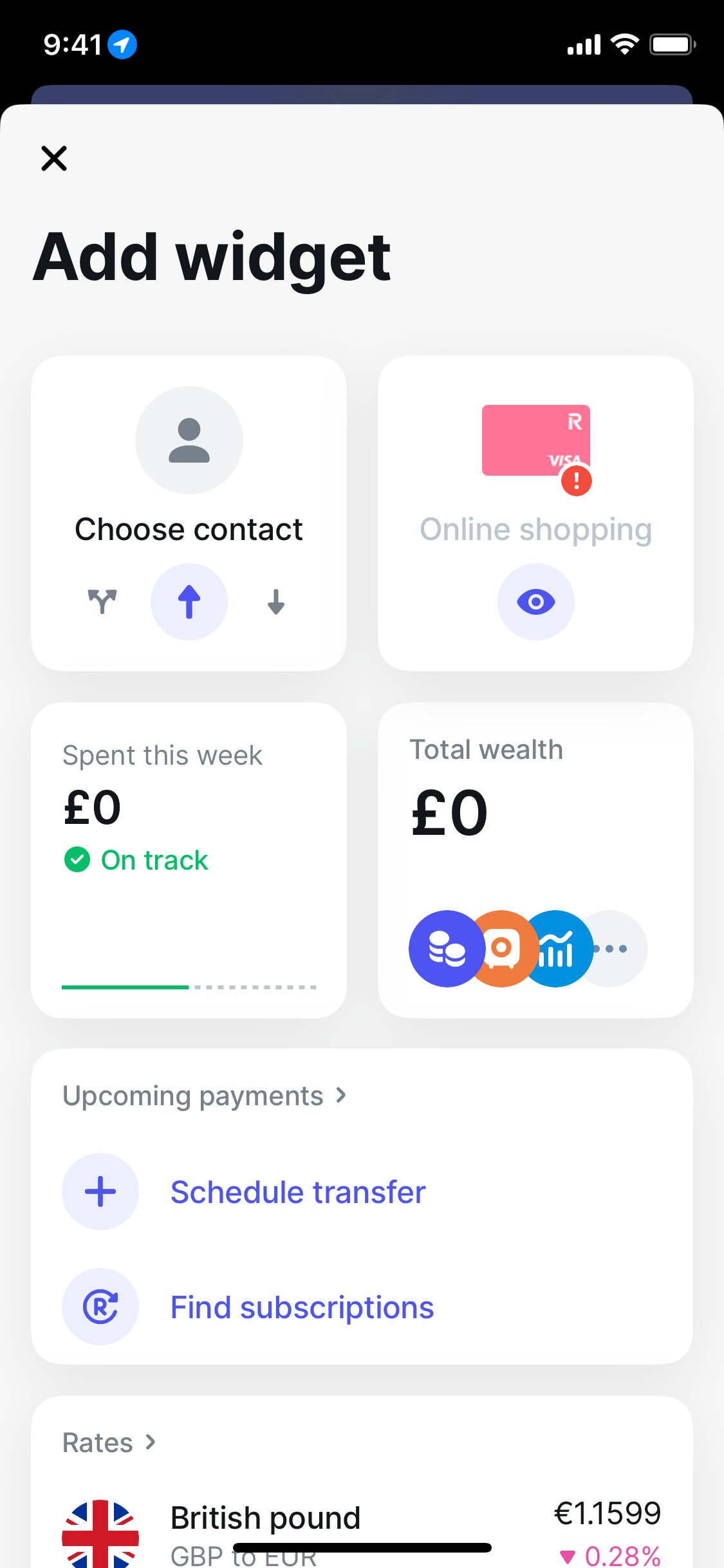 Revolut iOS screen 414