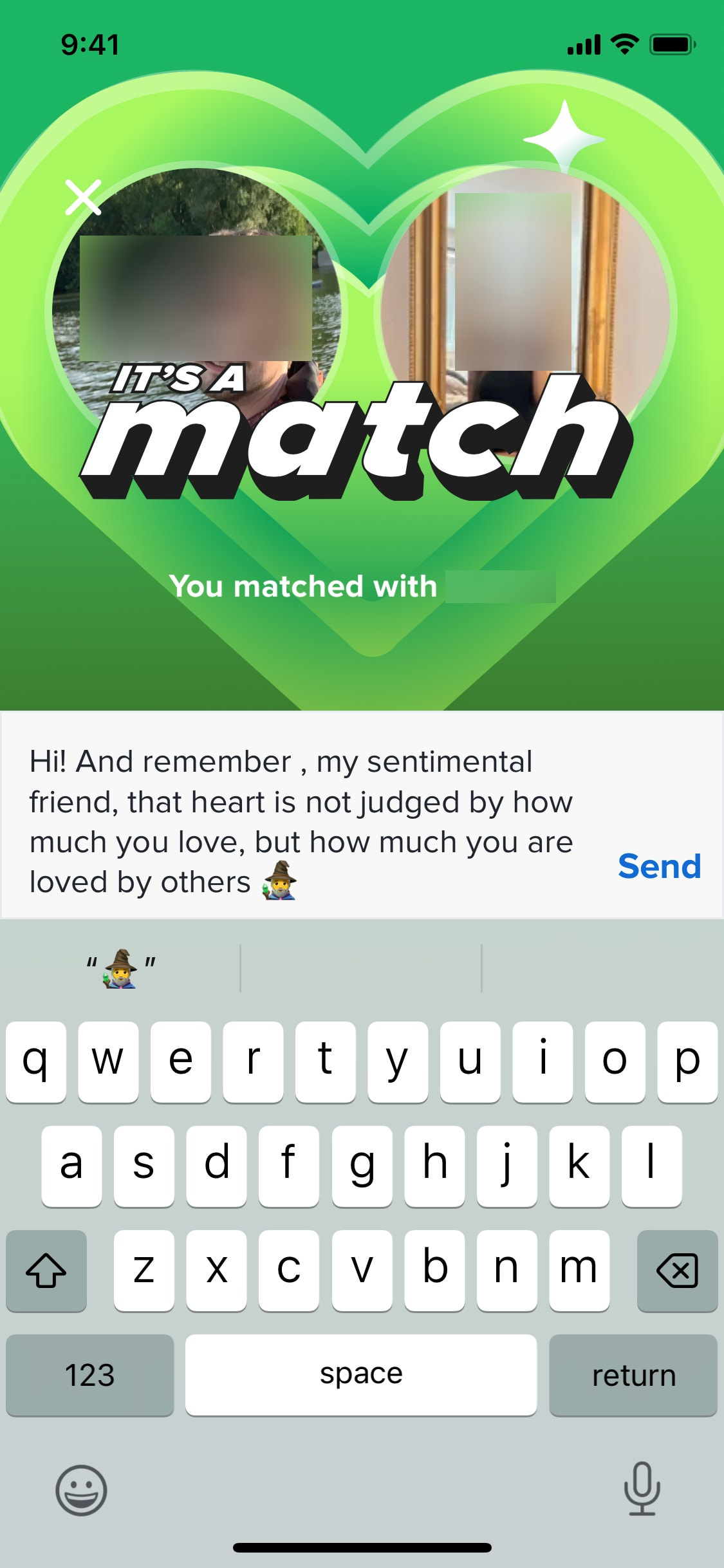 Tinder iOS screen 274