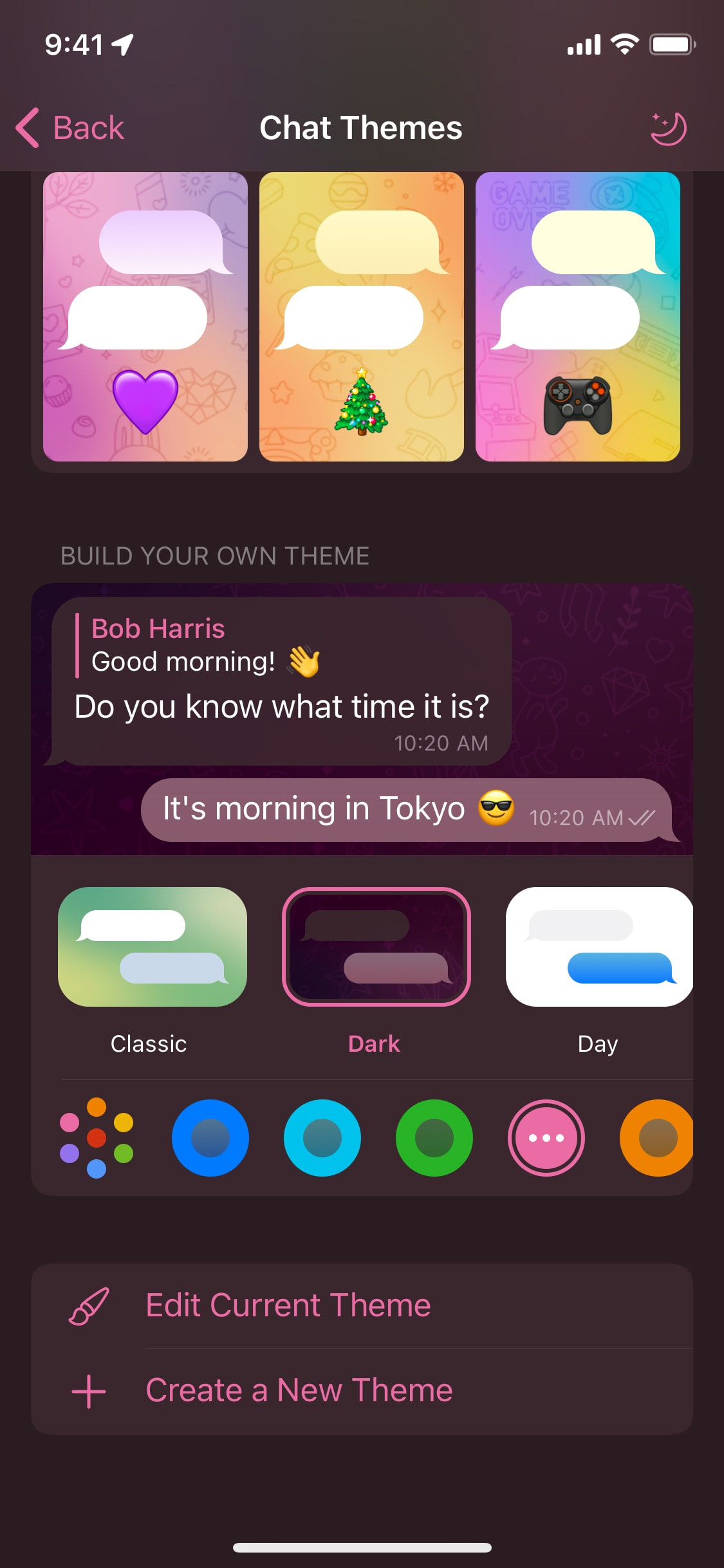 Telegram iOS screen 354