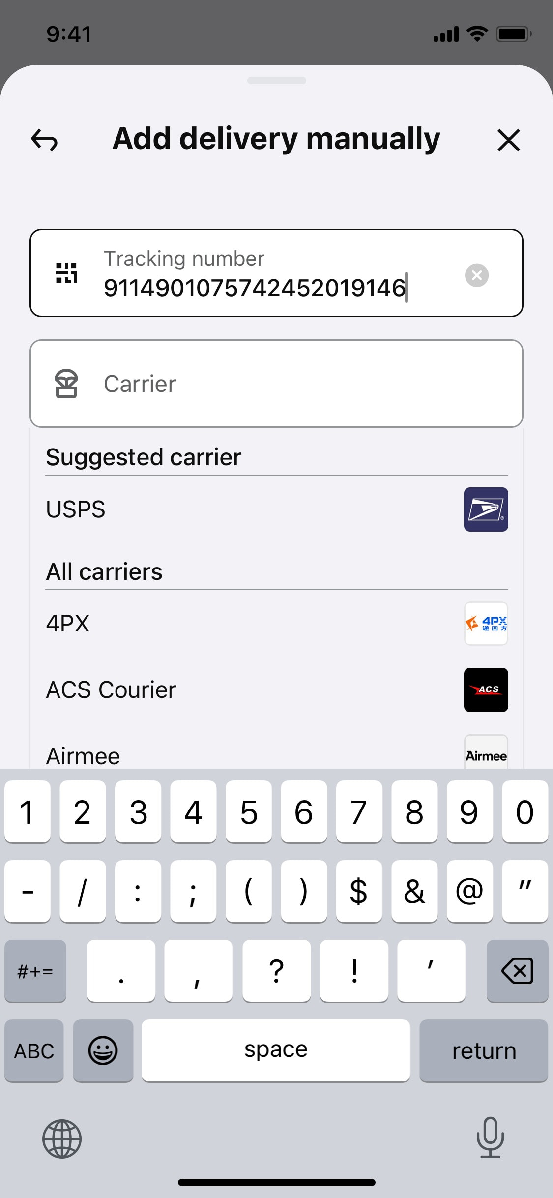 Klarna iOS screen 51