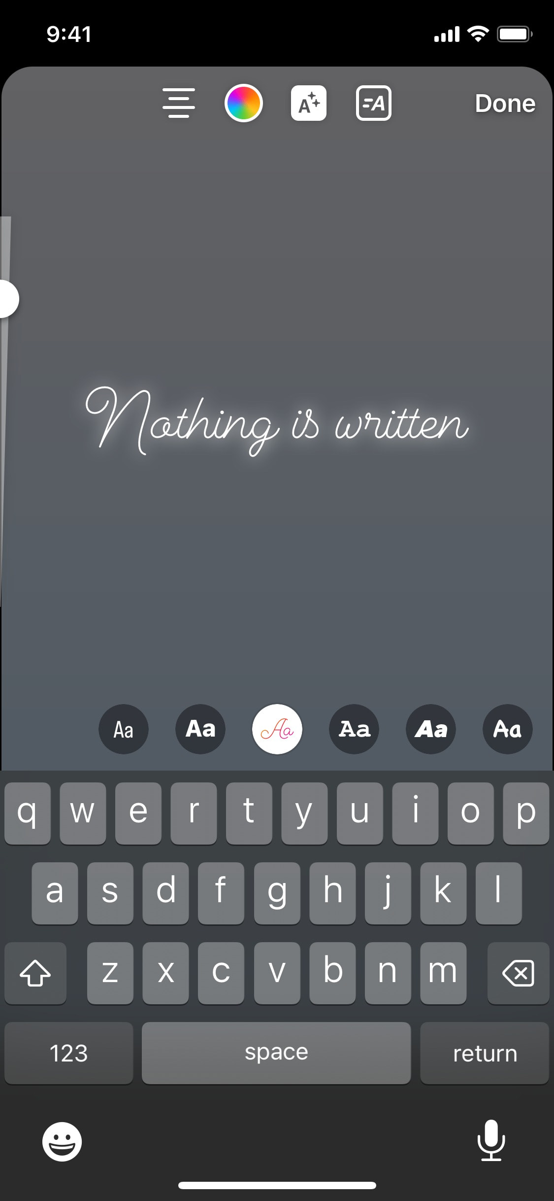 Instagram iOS screen 163