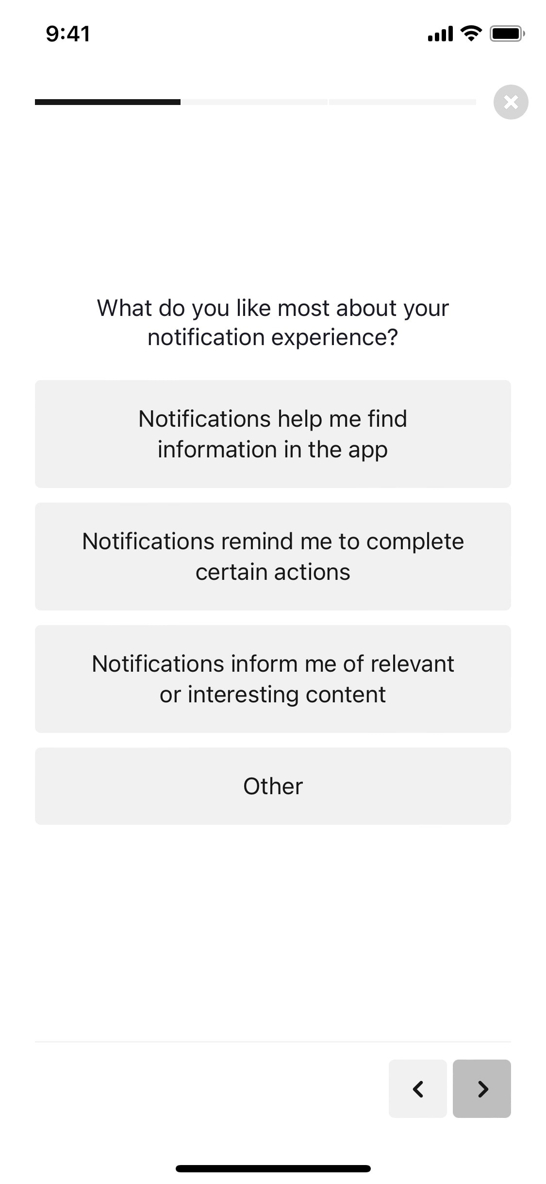Klarna iOS screen 42