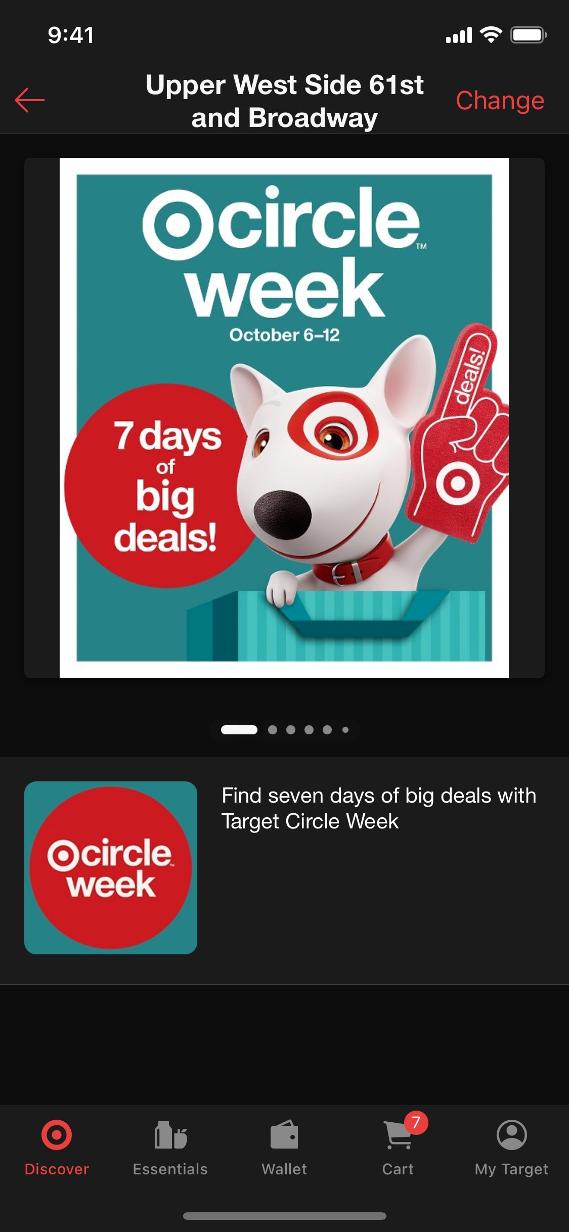 Target iOS screen 691