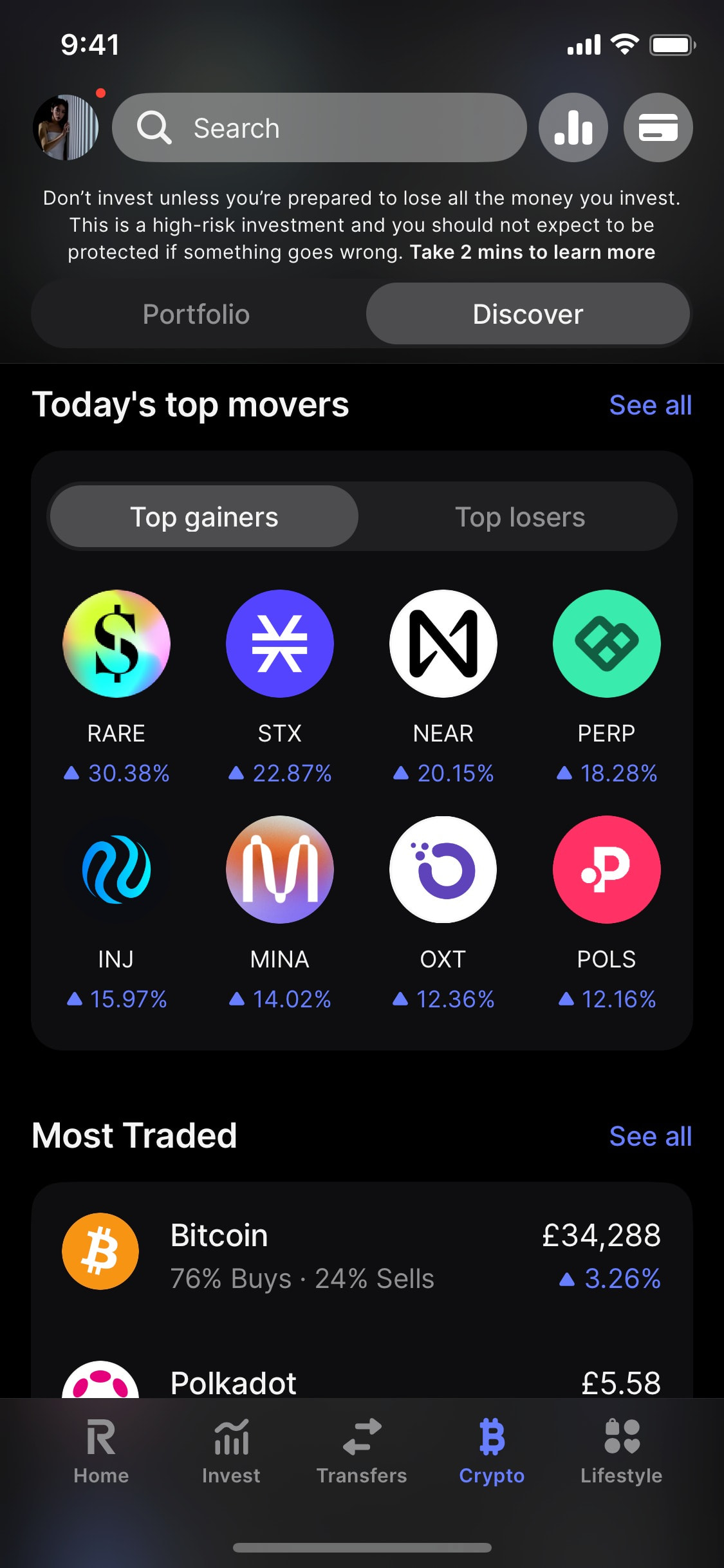 Revolut iOS screen 117