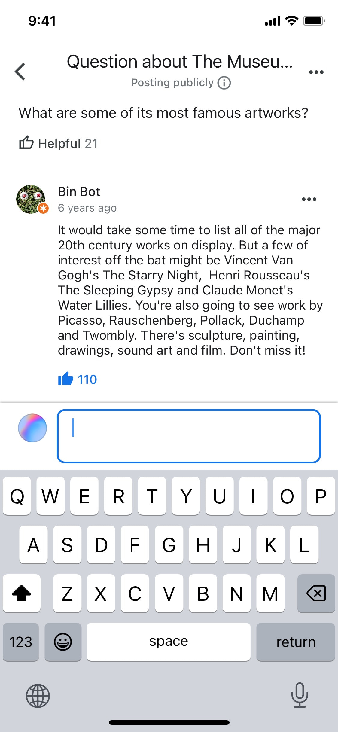 Google Maps iOS screen 284