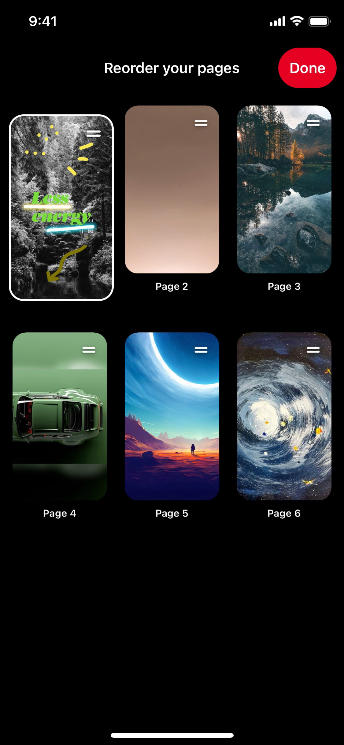 Pinterest iOS screen 288