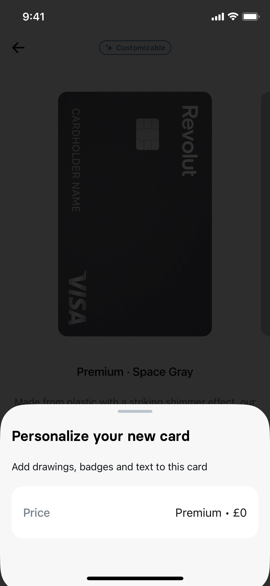 Revolut iOS screen 281