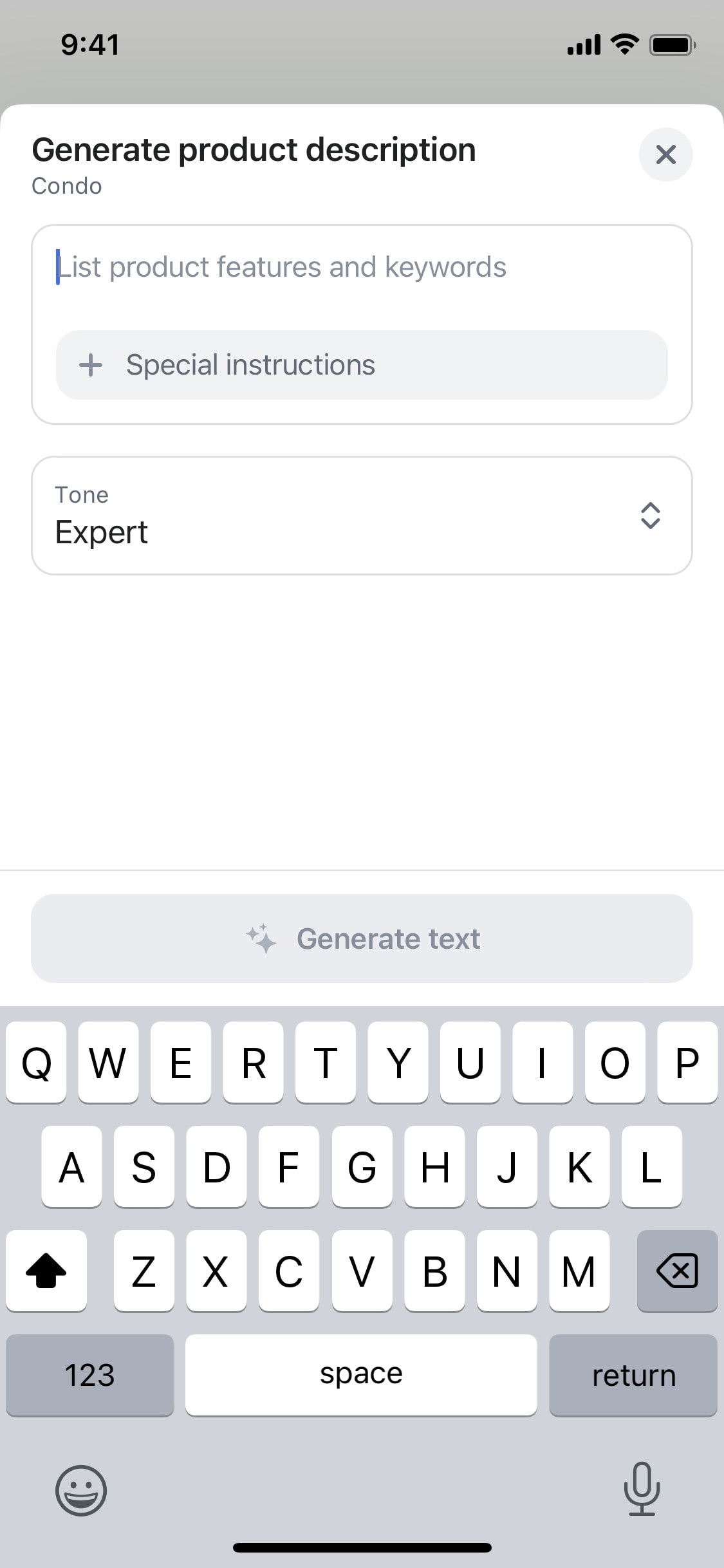 Shopify iOS screen 85