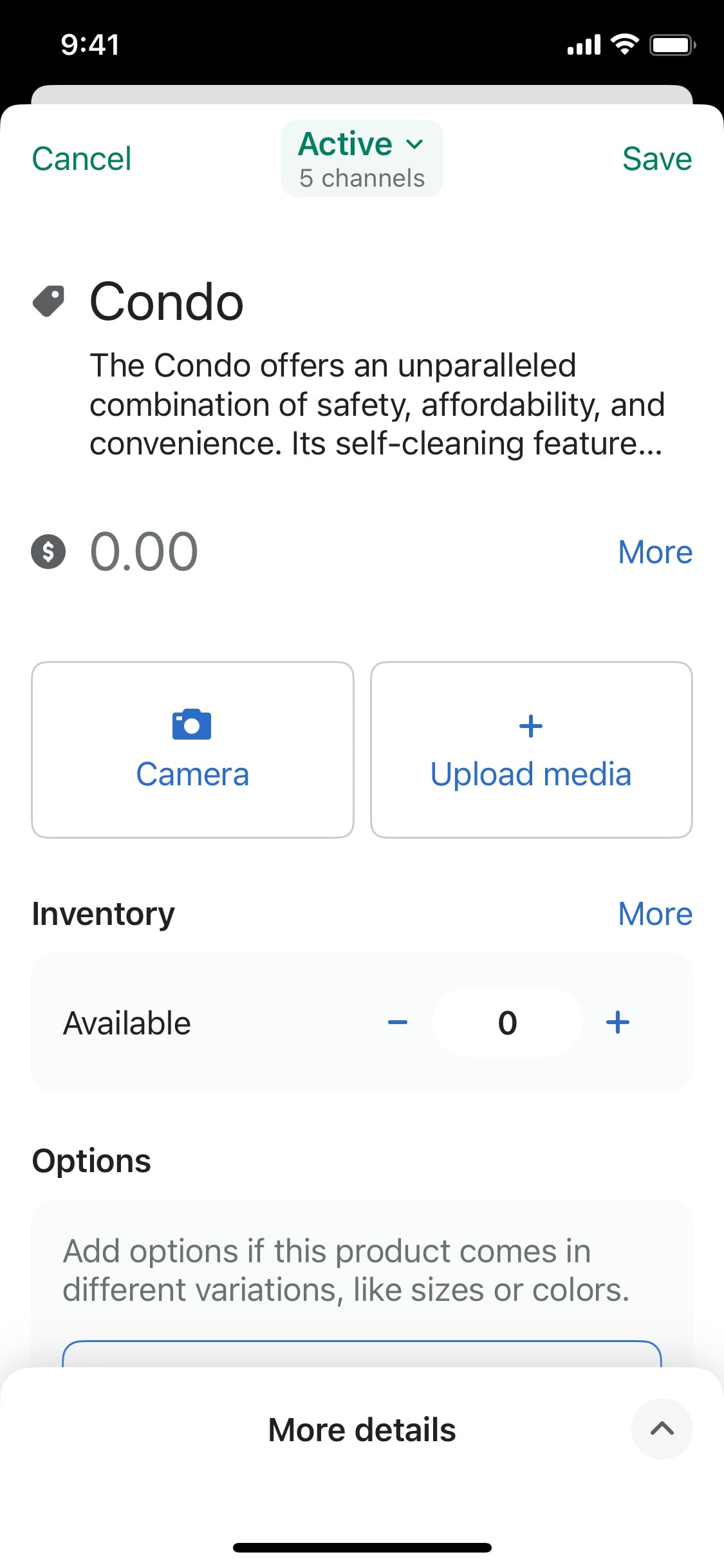 Shopify iOS screen 391
