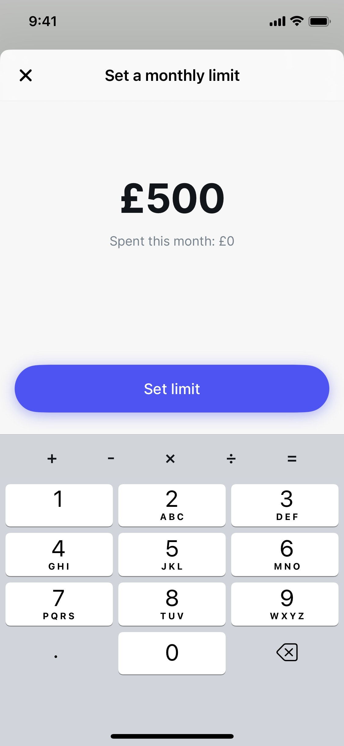 Revolut iOS screen 245