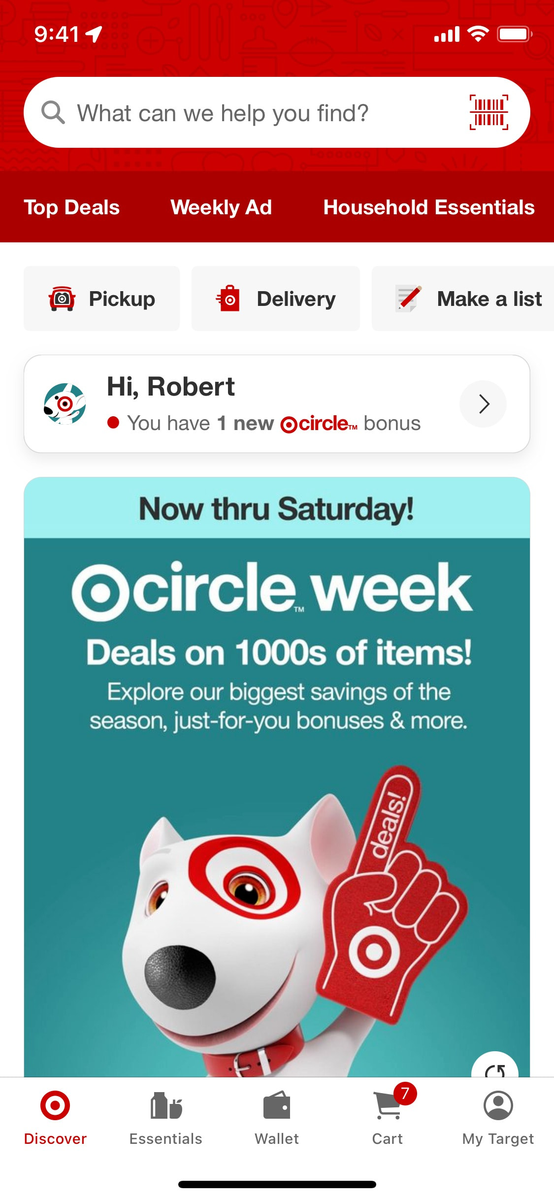 Target iOS screen 634