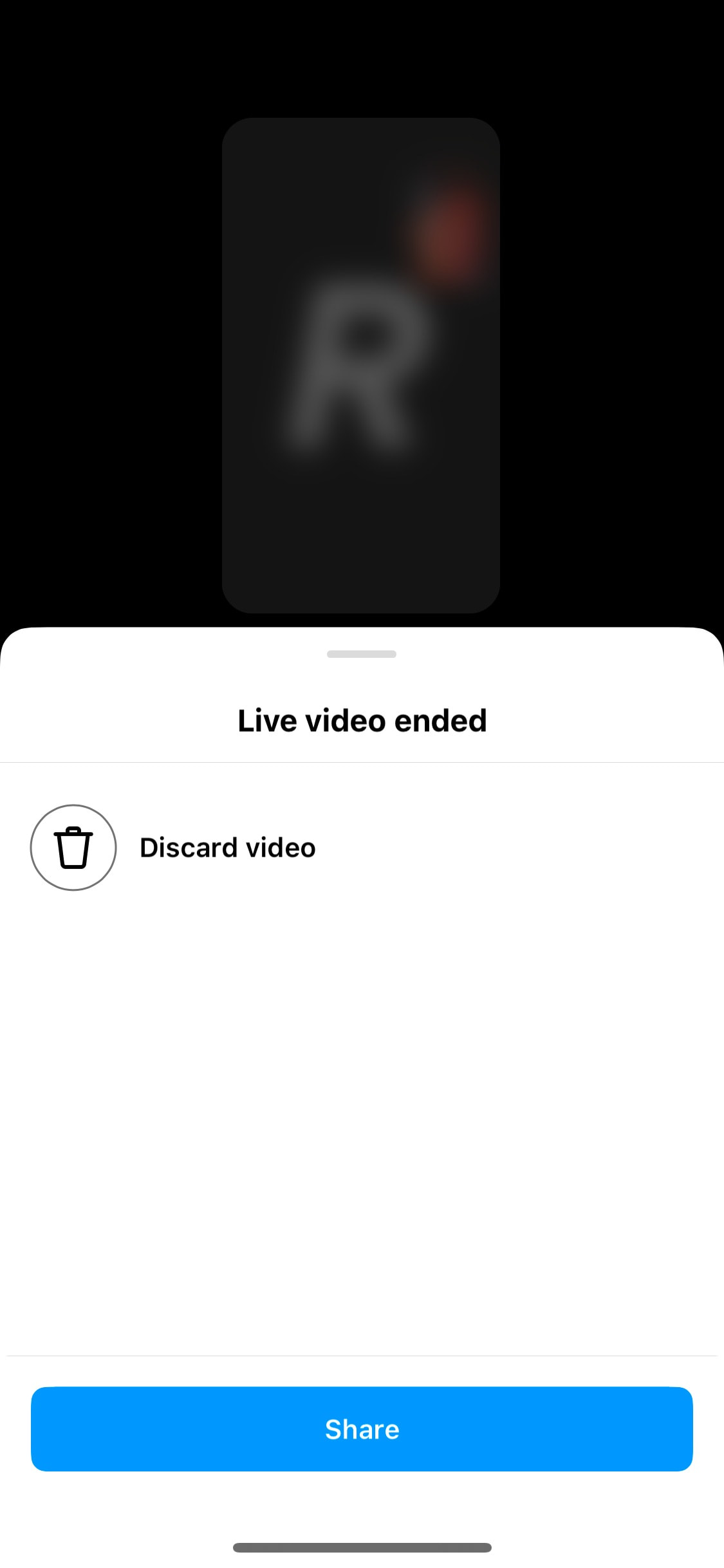 Instagram iOS screen 545