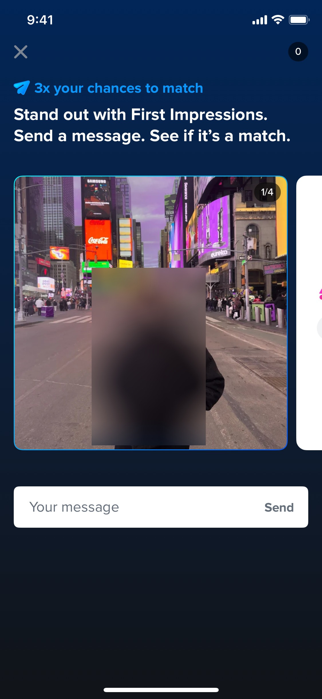 Tinder iOS screen 237