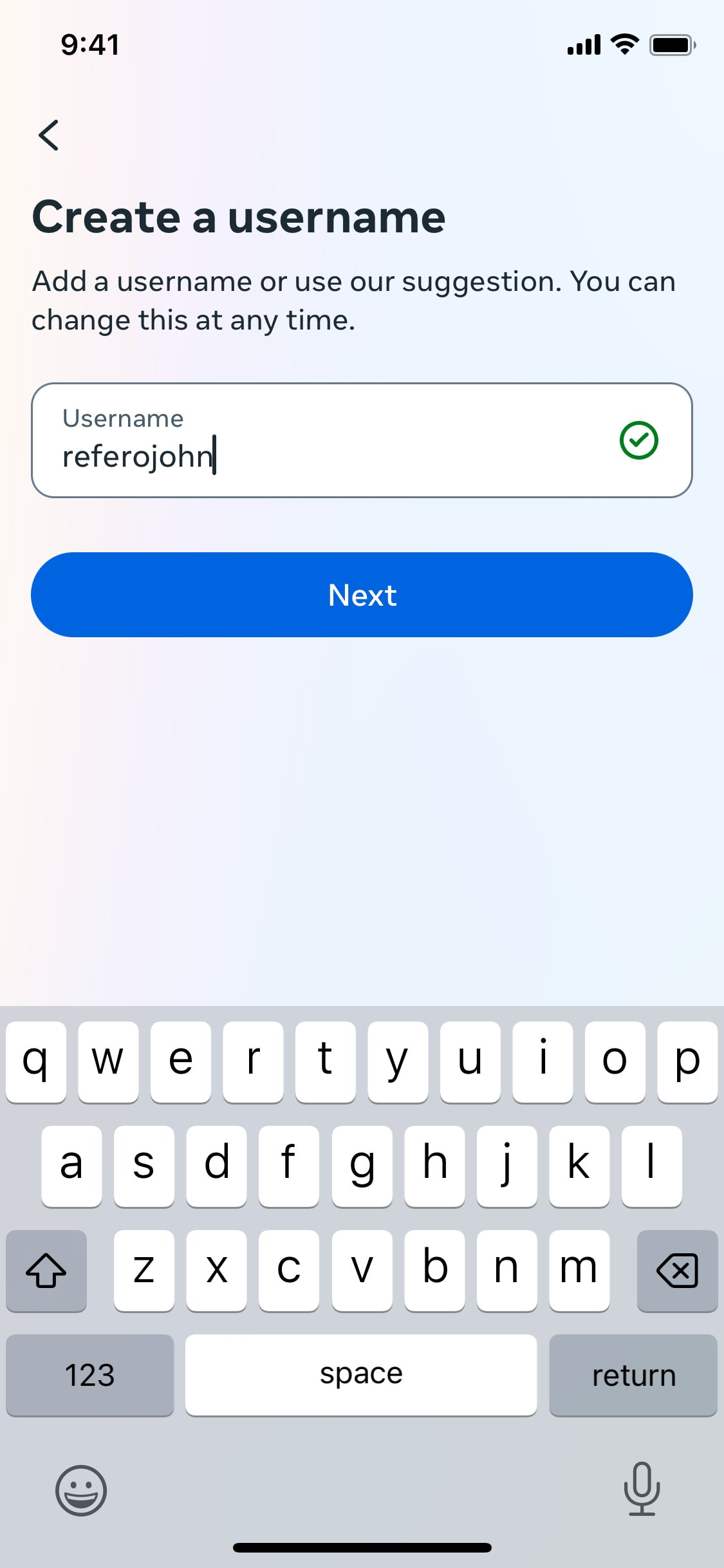 Instagram iOS screen 796