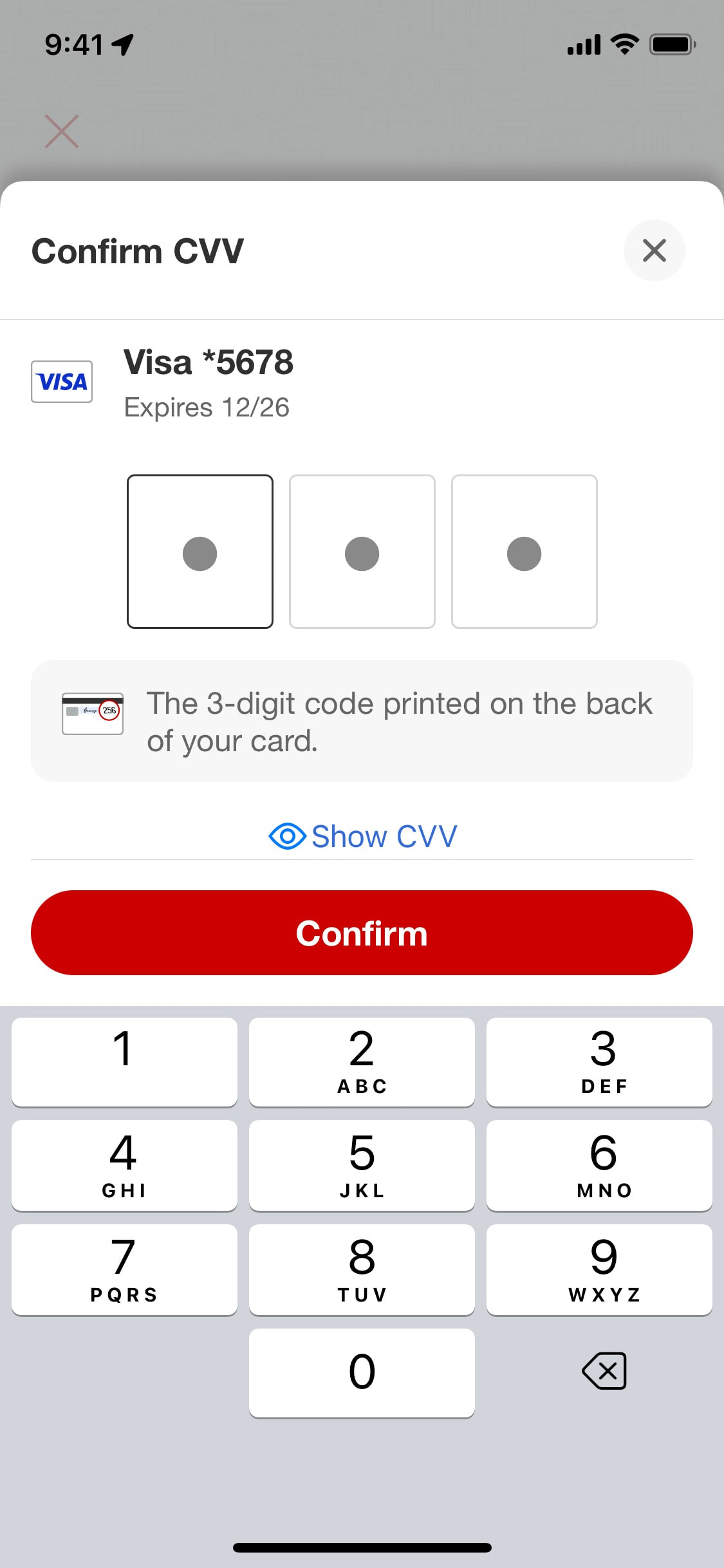 Target iOS screen 32