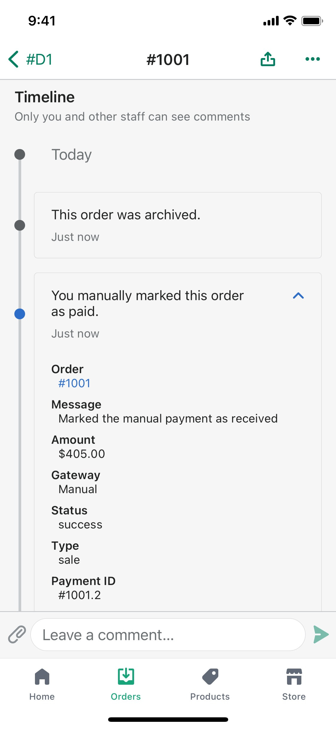 Shopify iOS screen 394
