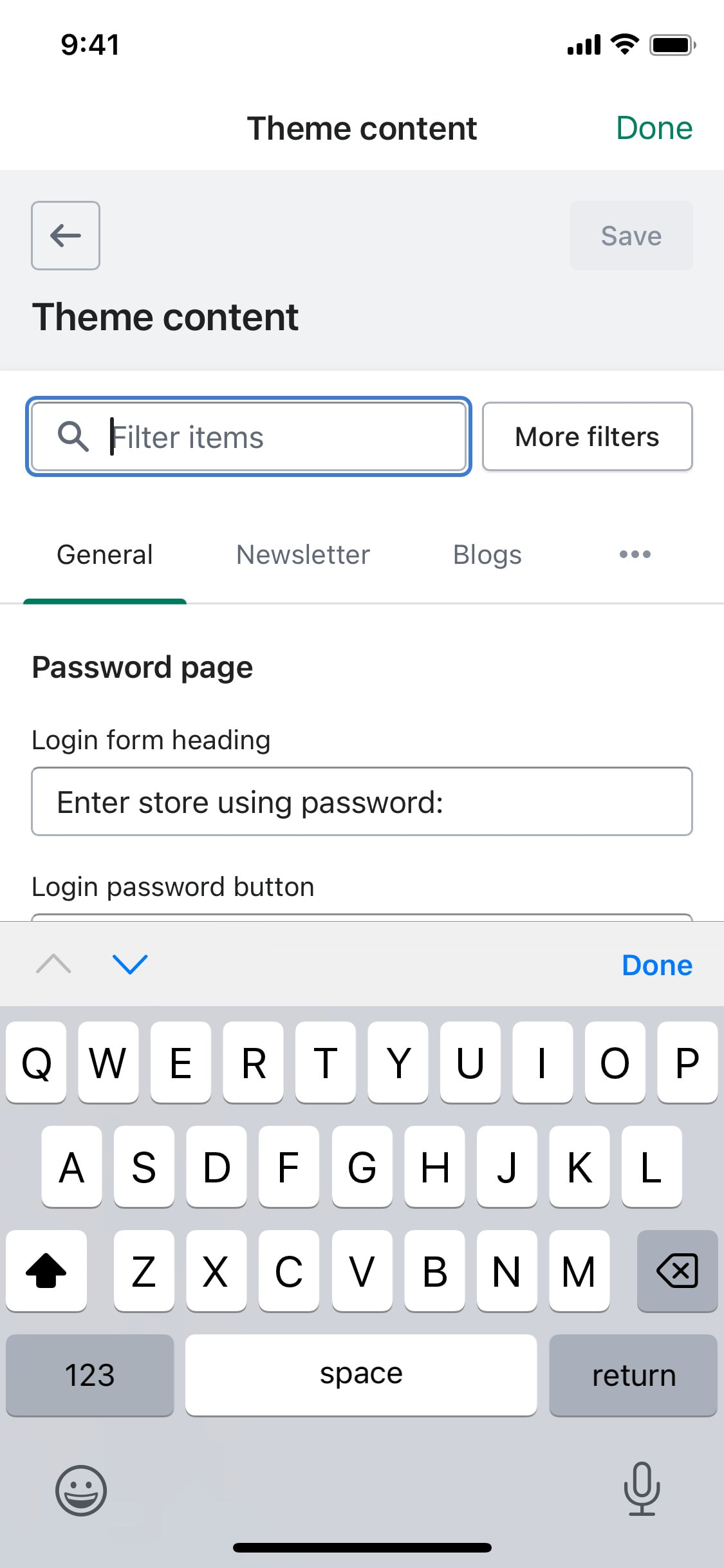 Shopify iOS screen 481
