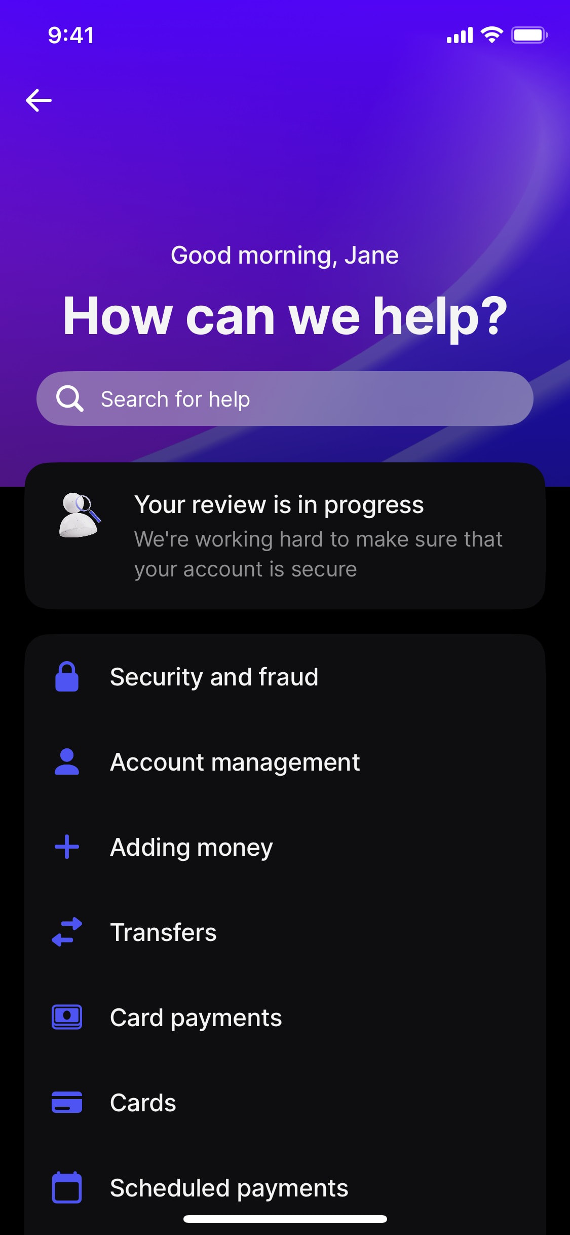 Revolut iOS screen 515
