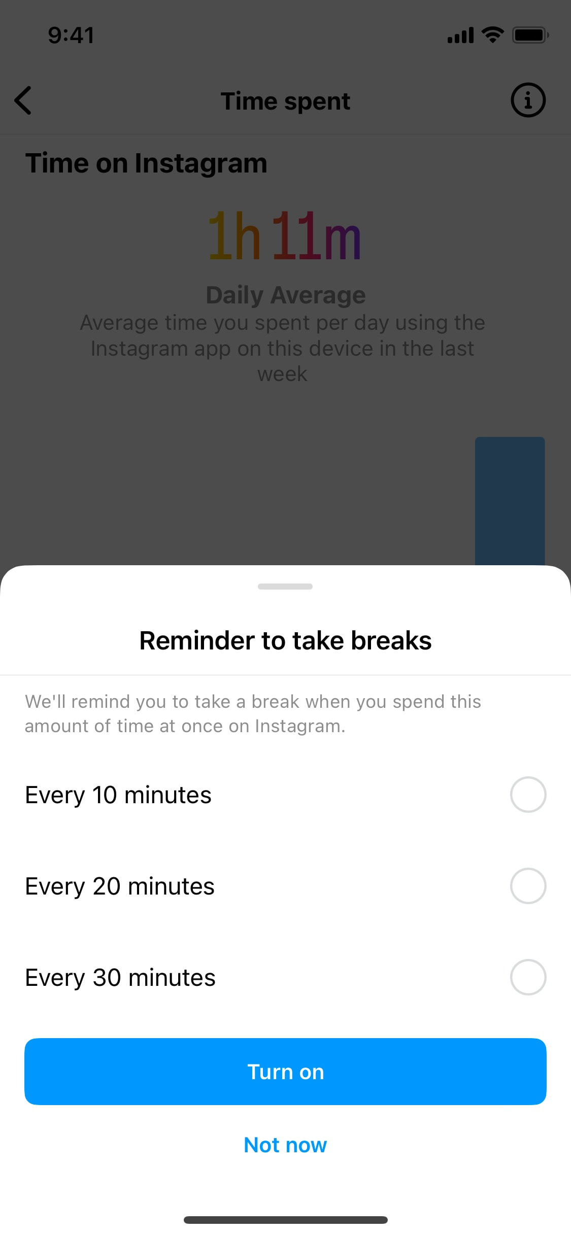 Instagram iOS screen 428
