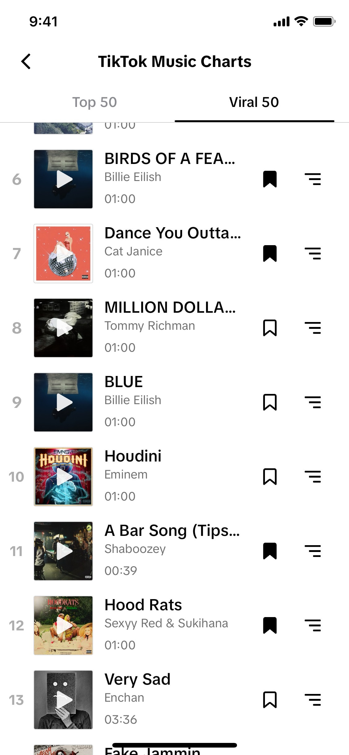 TikTok iOS screen 188