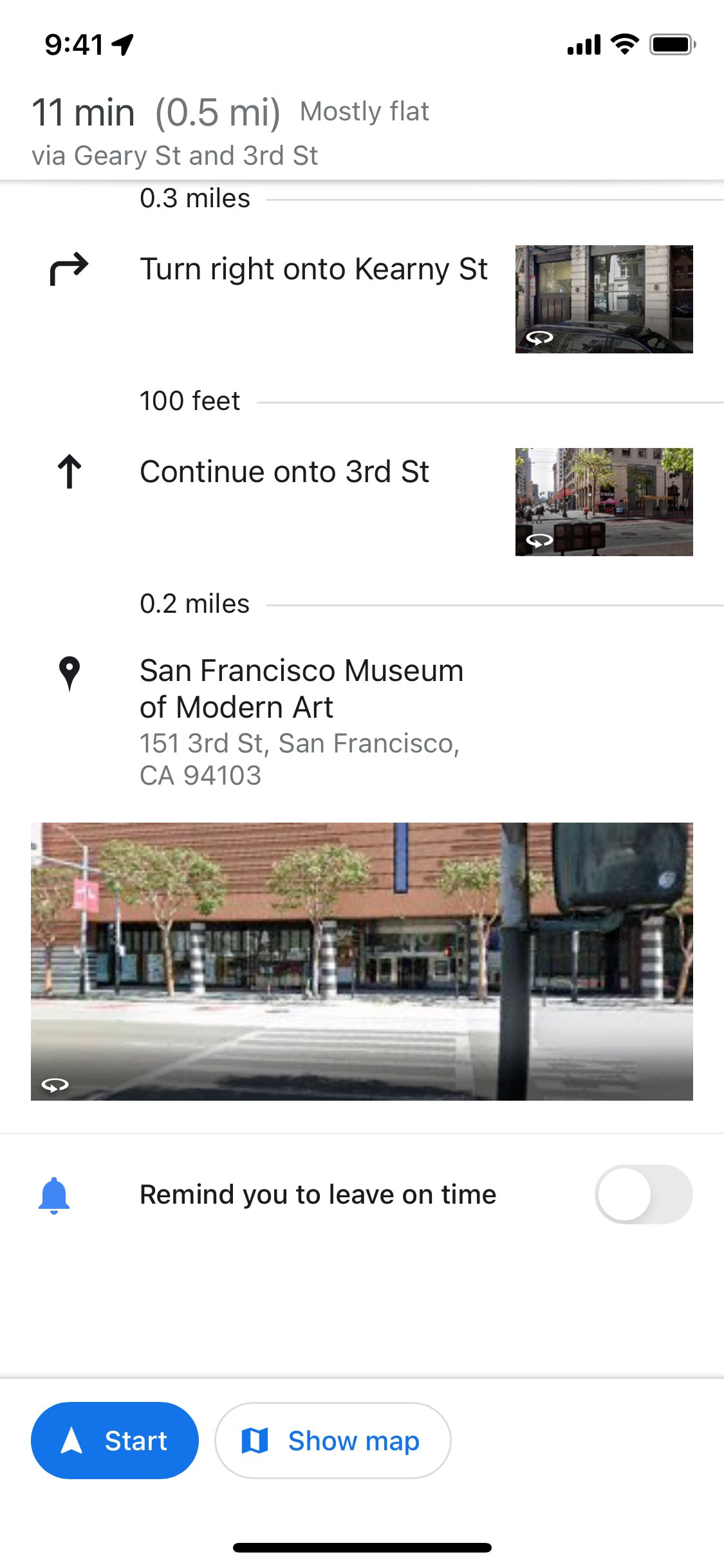 Google Maps iOS screen 324