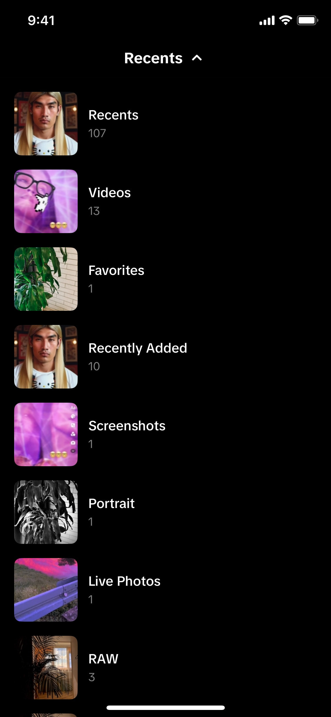 TikTok iOS screen 712