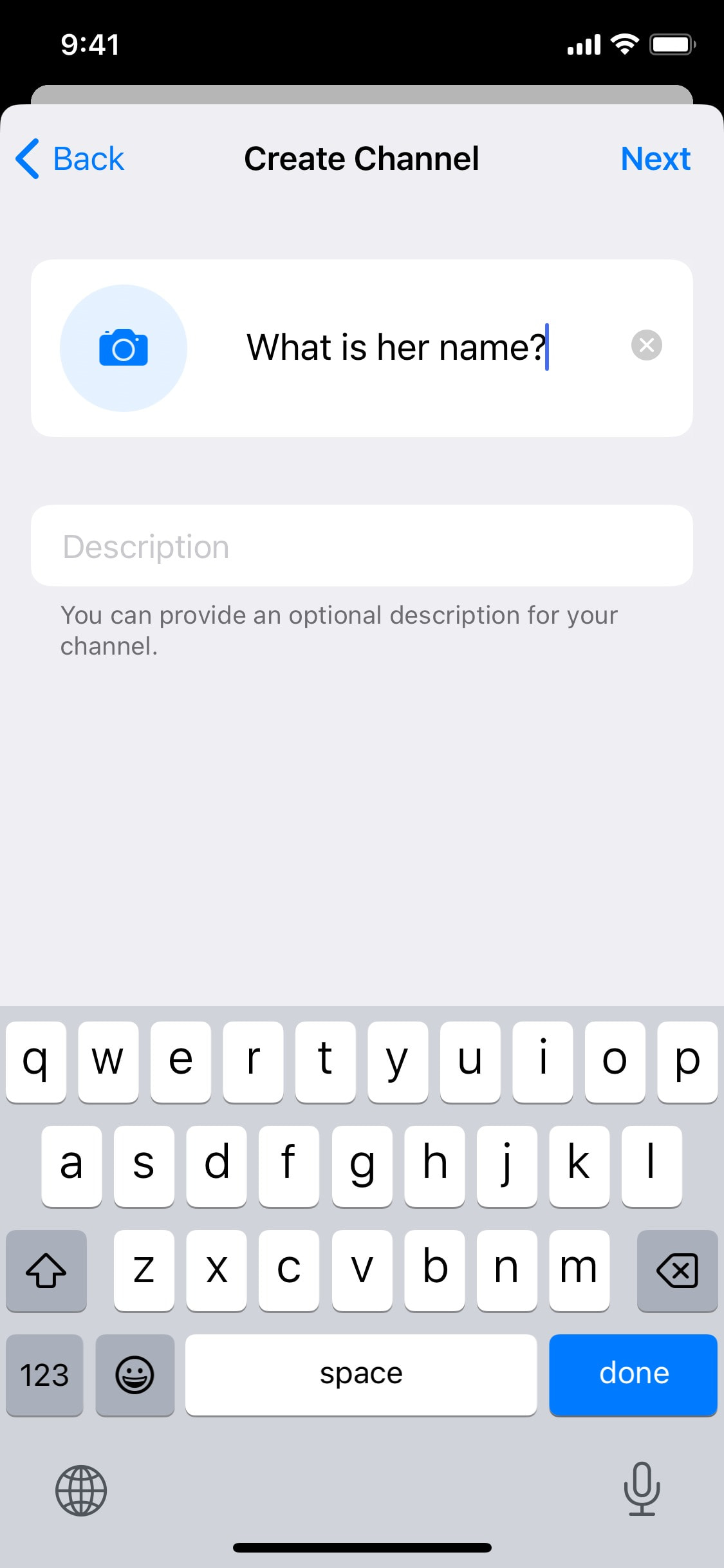 Telegram iOS screen 487