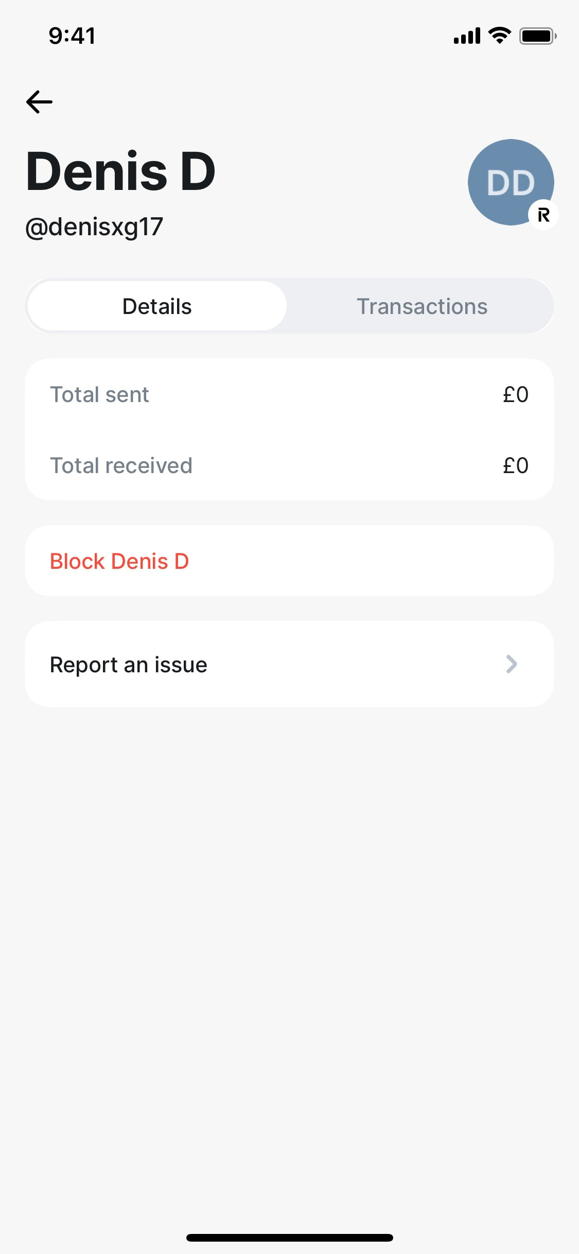 Revolut iOS screen 115