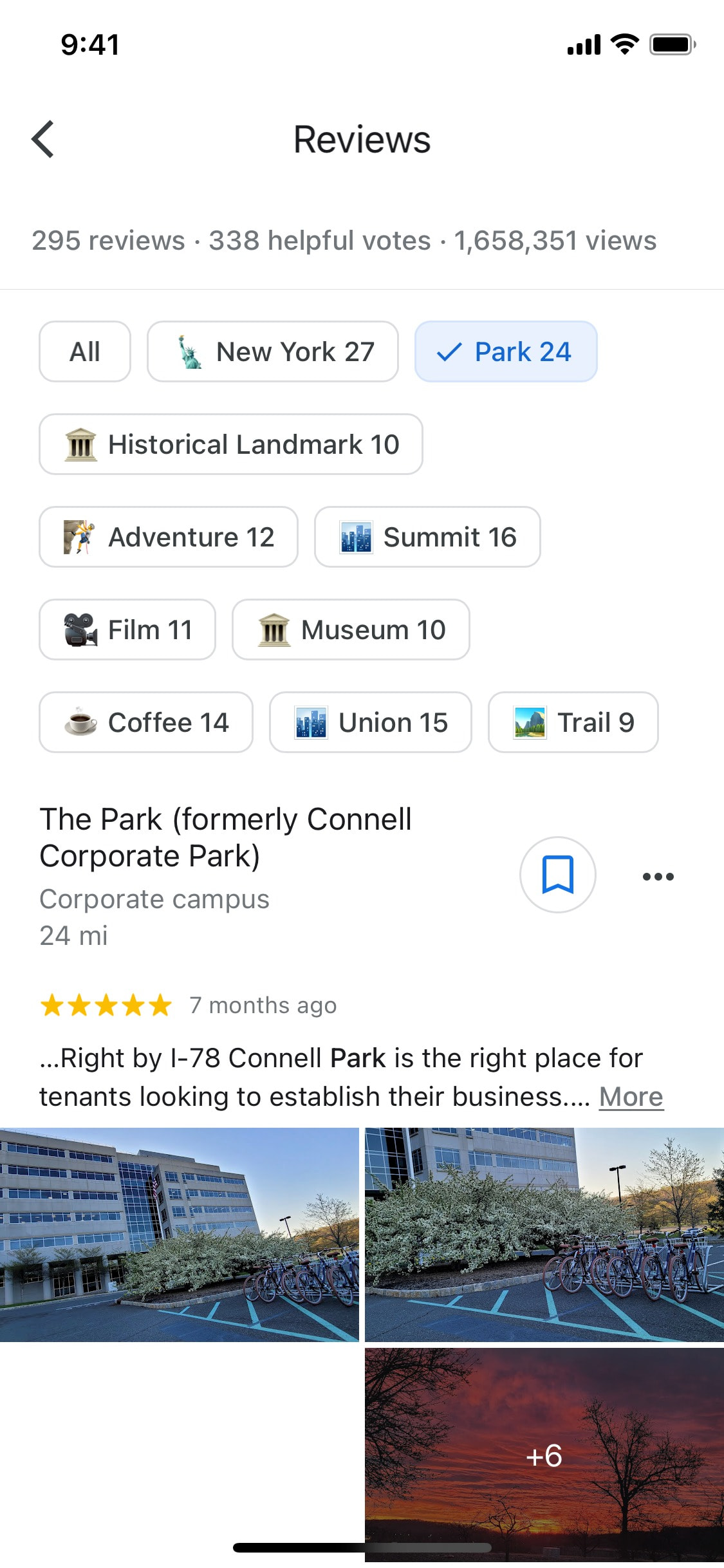 Google Maps iOS screen 360