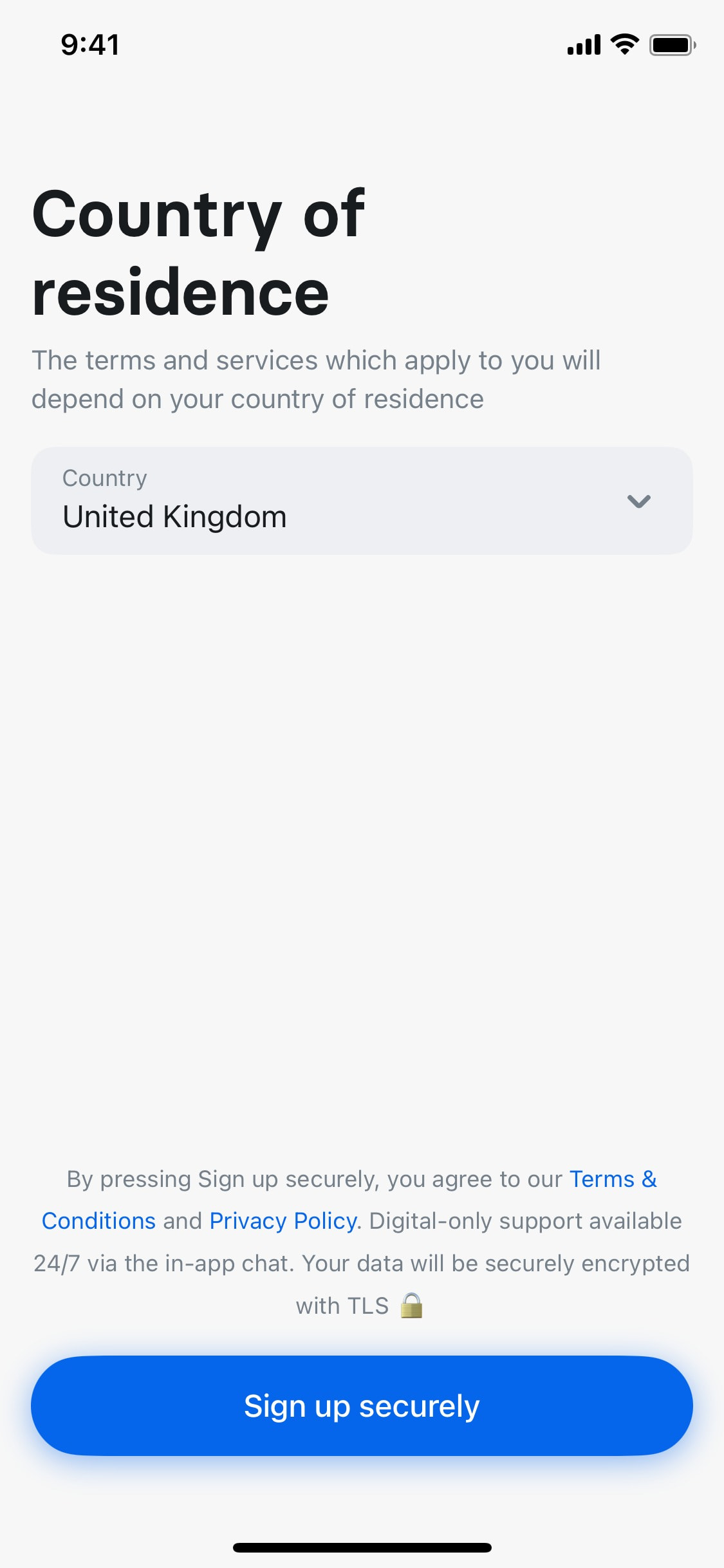 Revolut iOS screen 270
