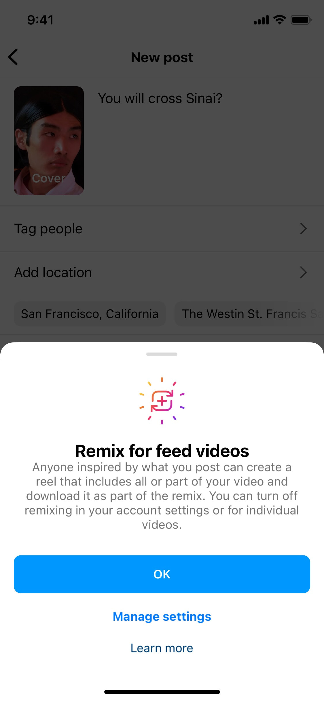Instagram iOS screen 471