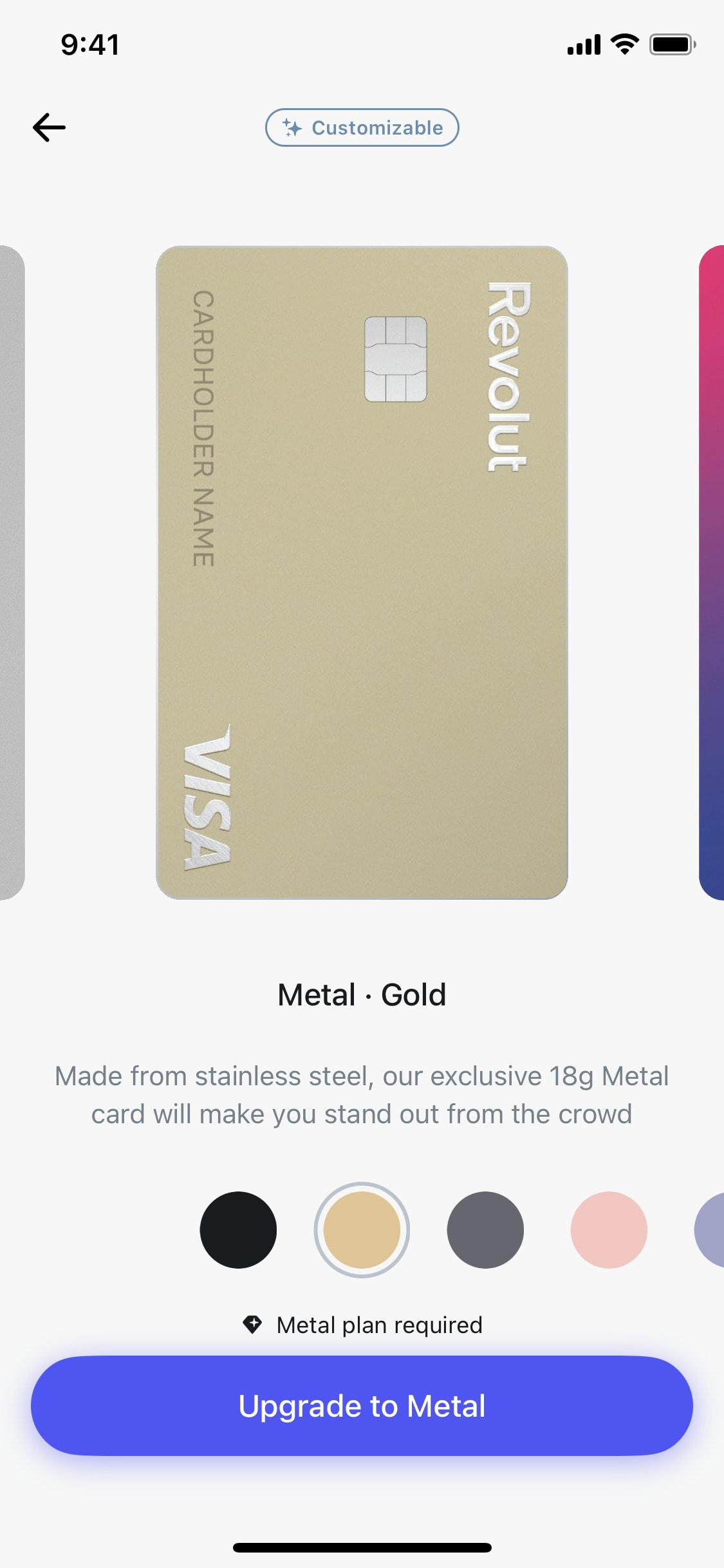 Revolut iOS screen 261