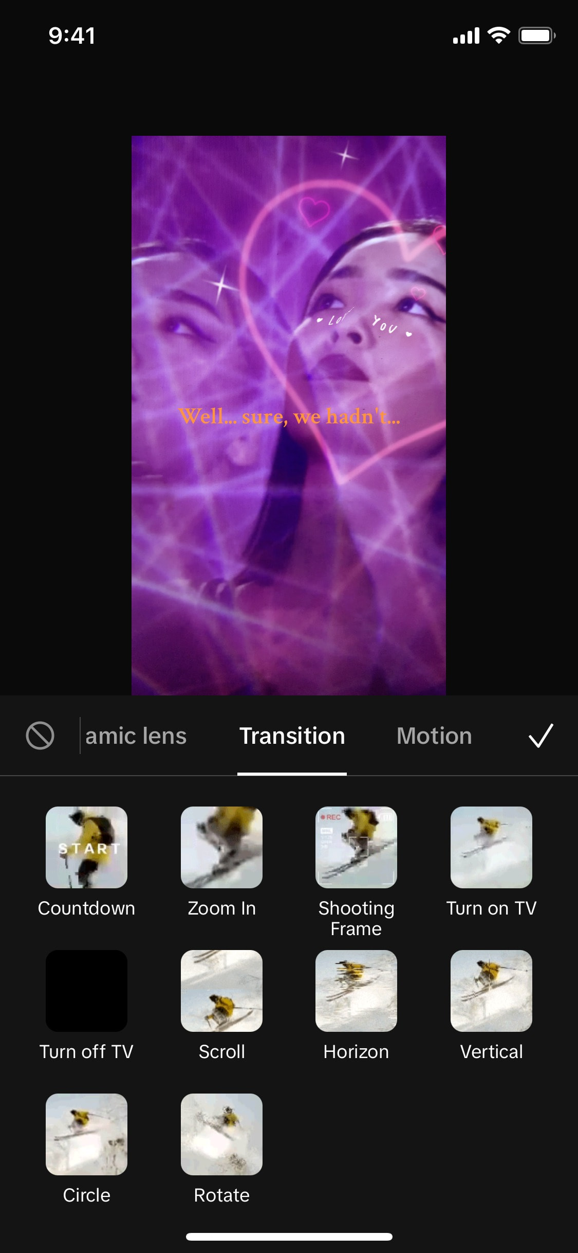 TikTok iOS screen 685