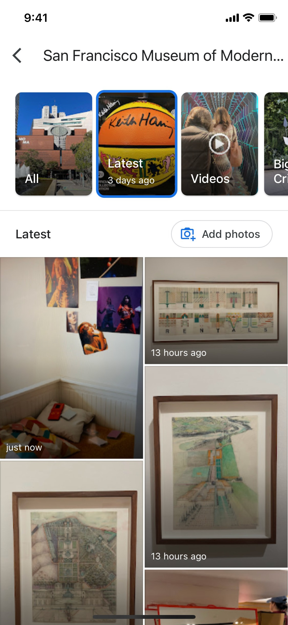 Google Maps iOS screen 398