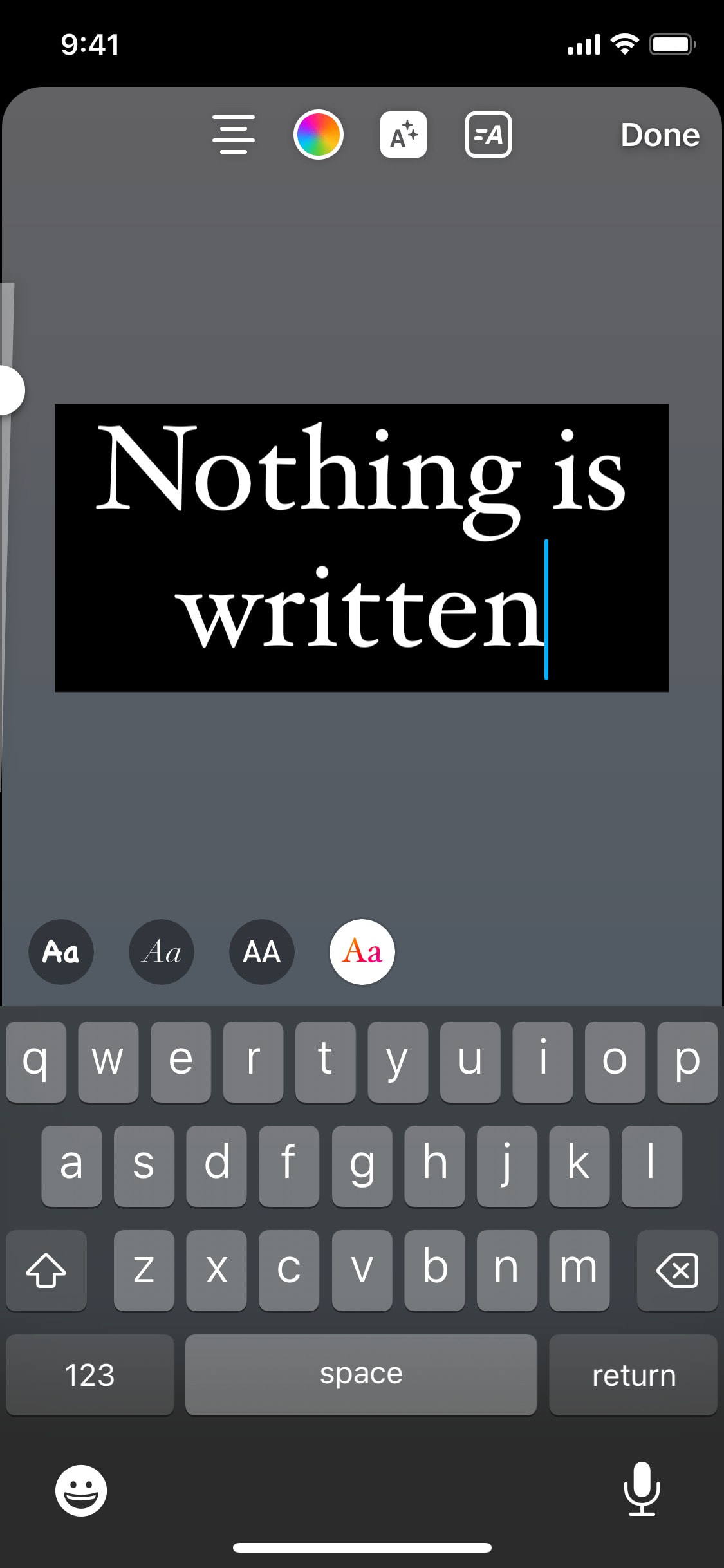 Instagram iOS screen 143