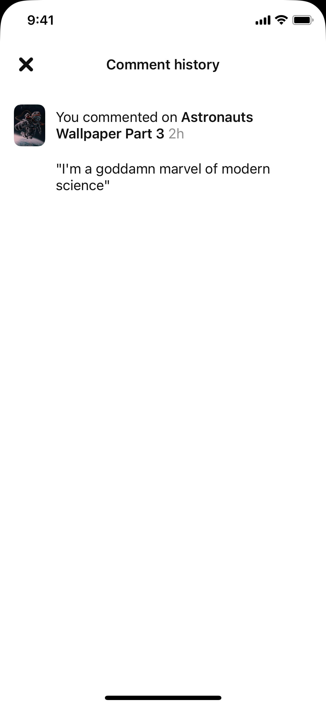 Pinterest iOS screen 52