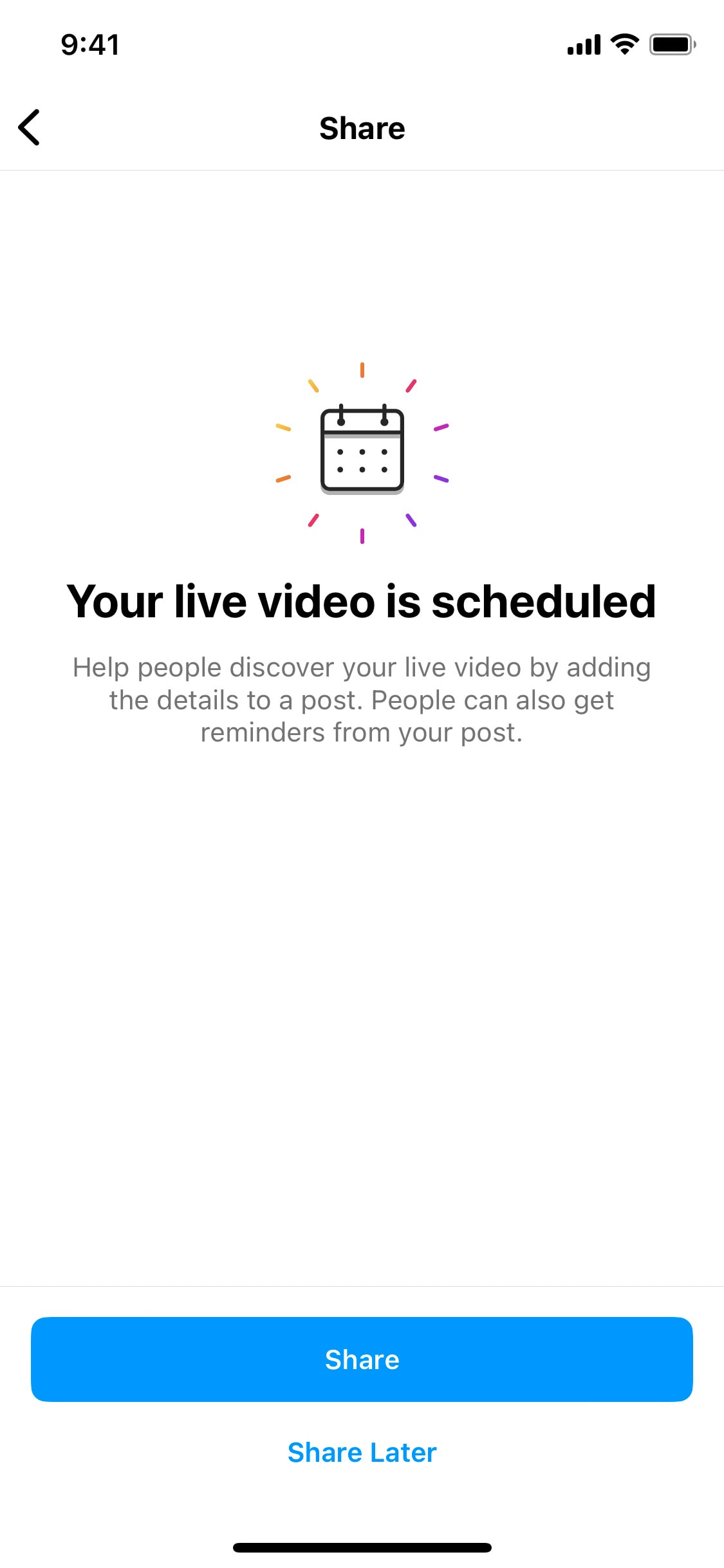 Instagram iOS screen 423