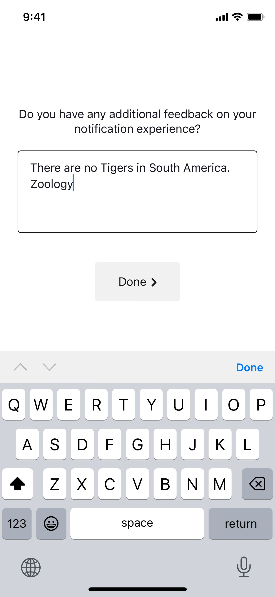 Klarna iOS screen 144