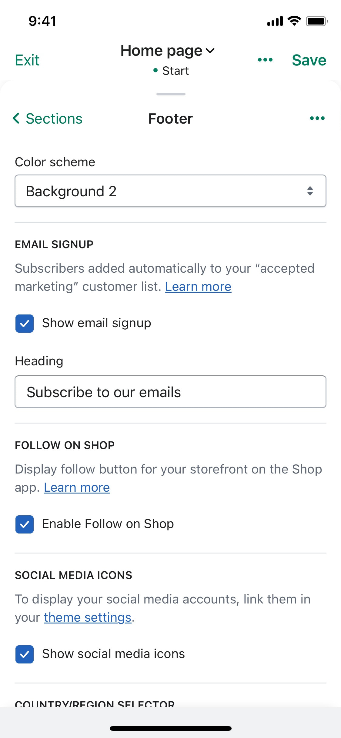 Shopify iOS screen 128
