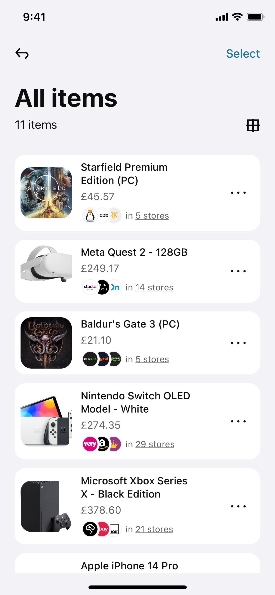 Klarna iOS screen 154