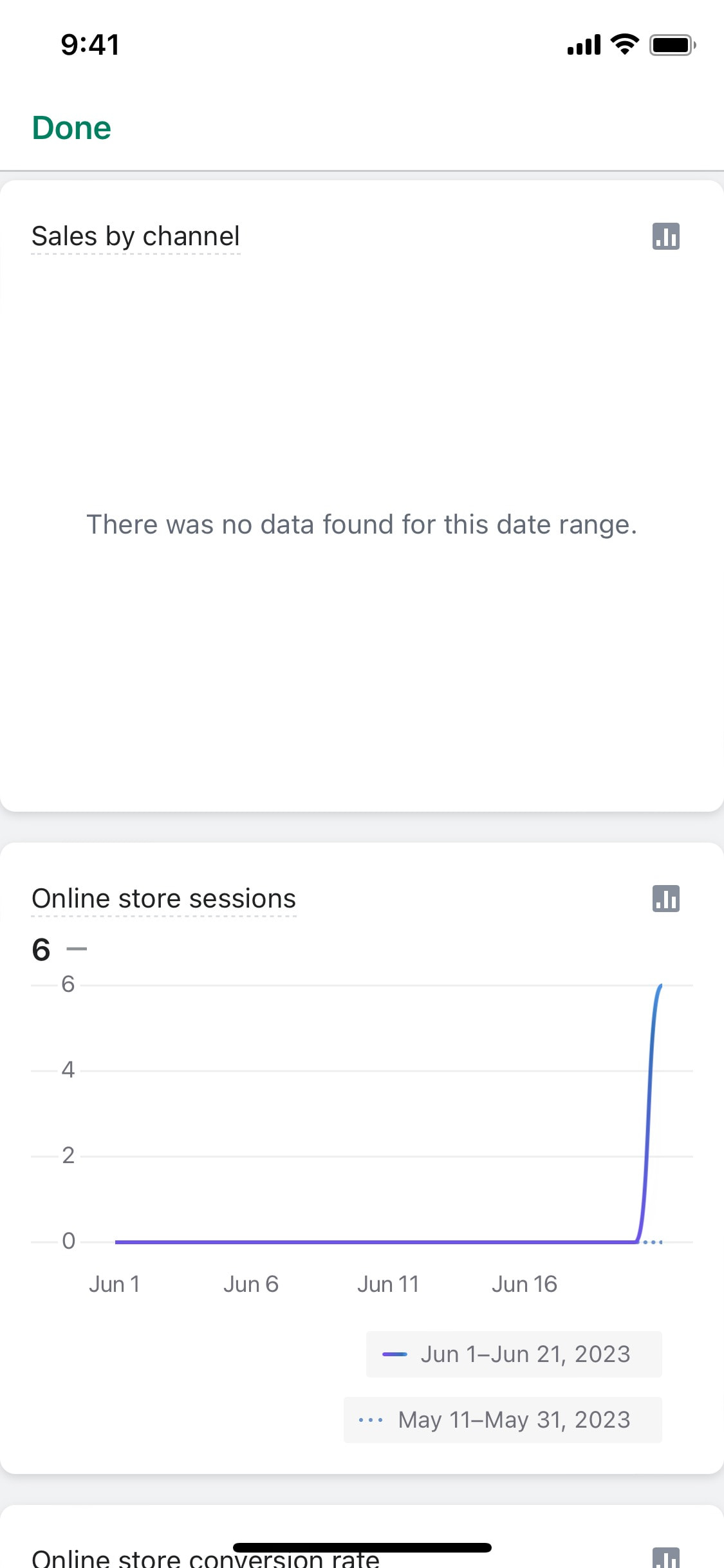 Shopify iOS screen 16